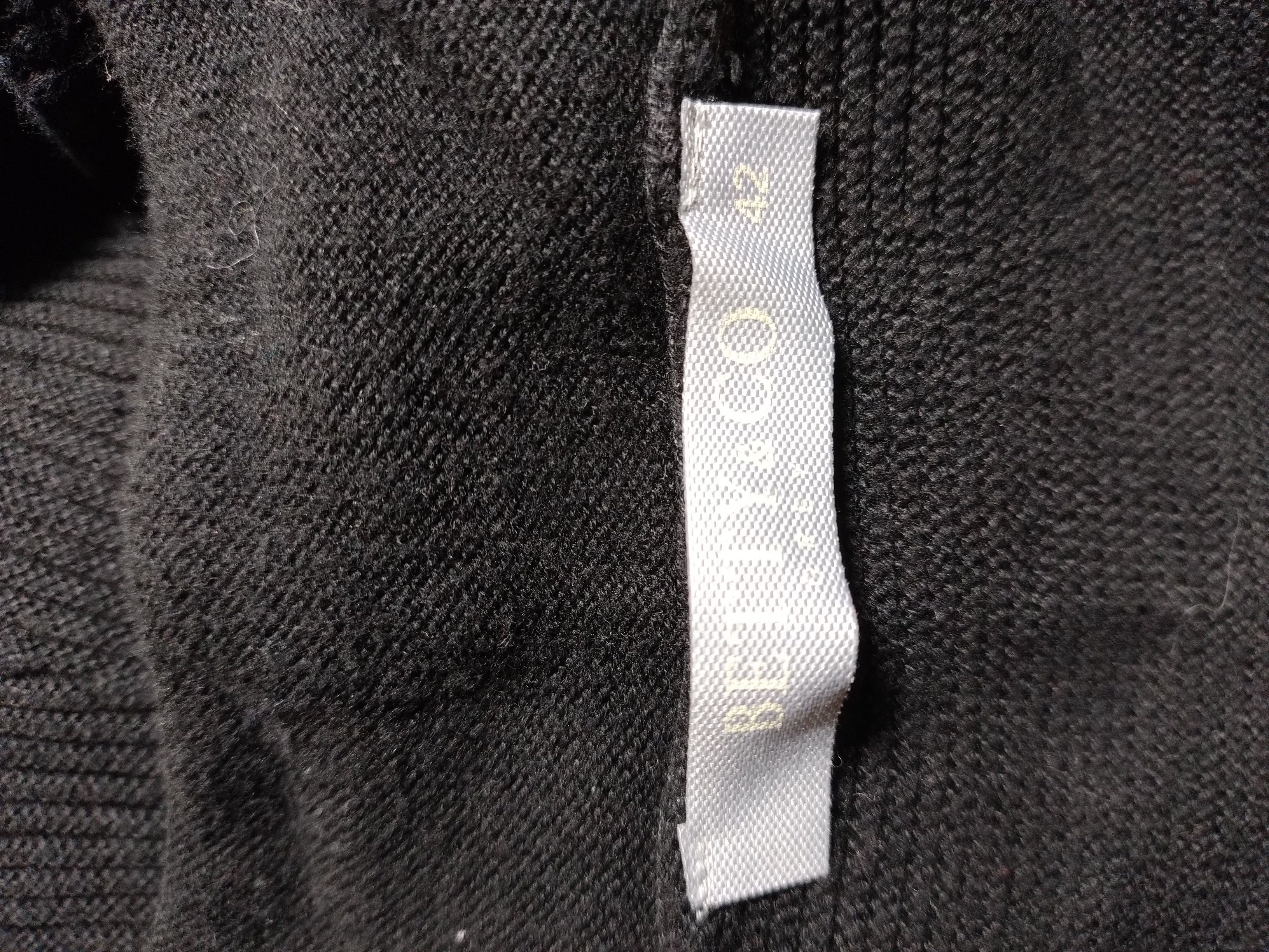 Betty&Co Jumper Mini Dress in Black - Image 5