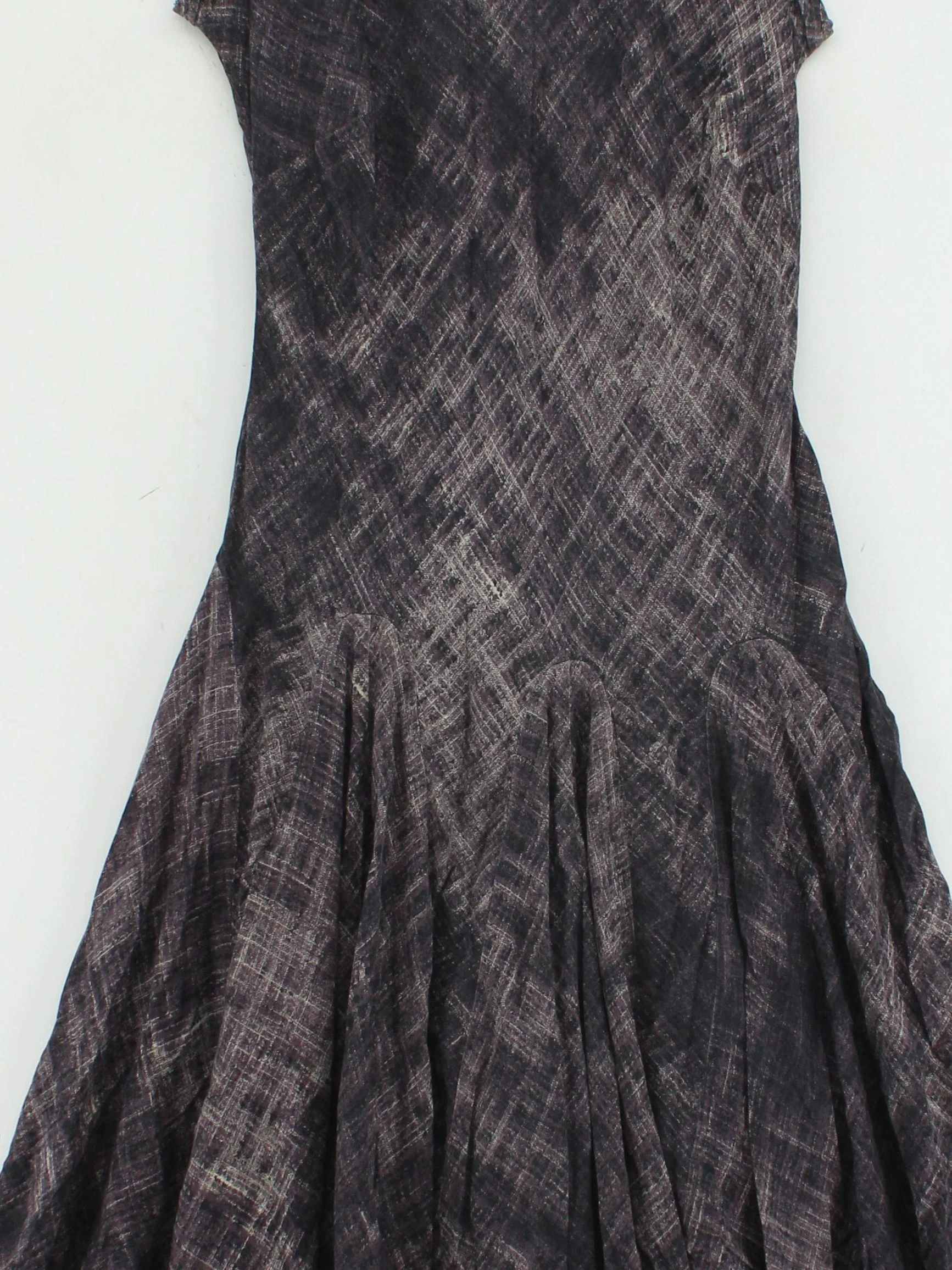 Betty Jackson Skater Midi Dress UK14 in Black - Image 3