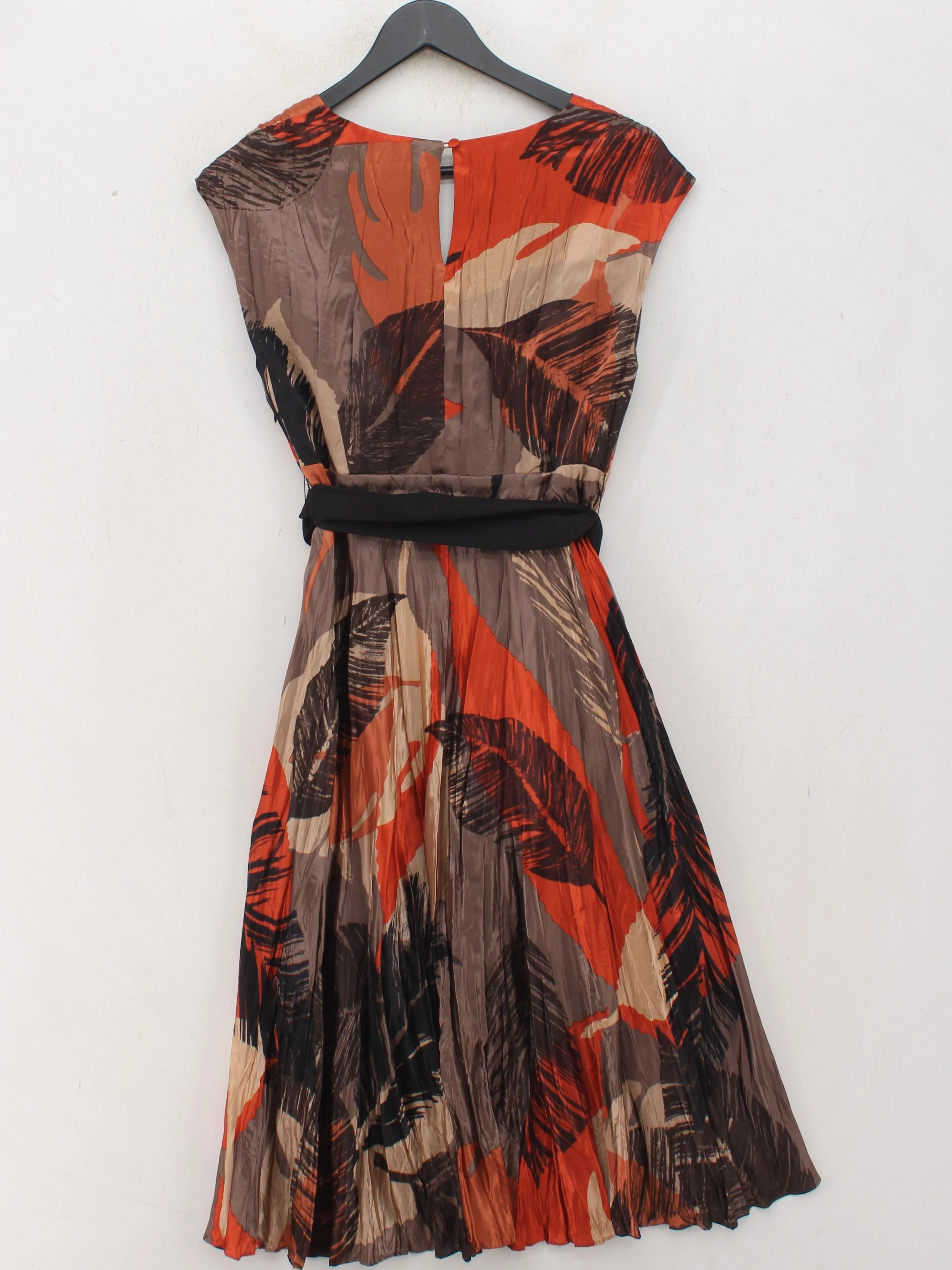 Betty Jackson Wrap Midi Dress UK12 in Multi - Image 2
