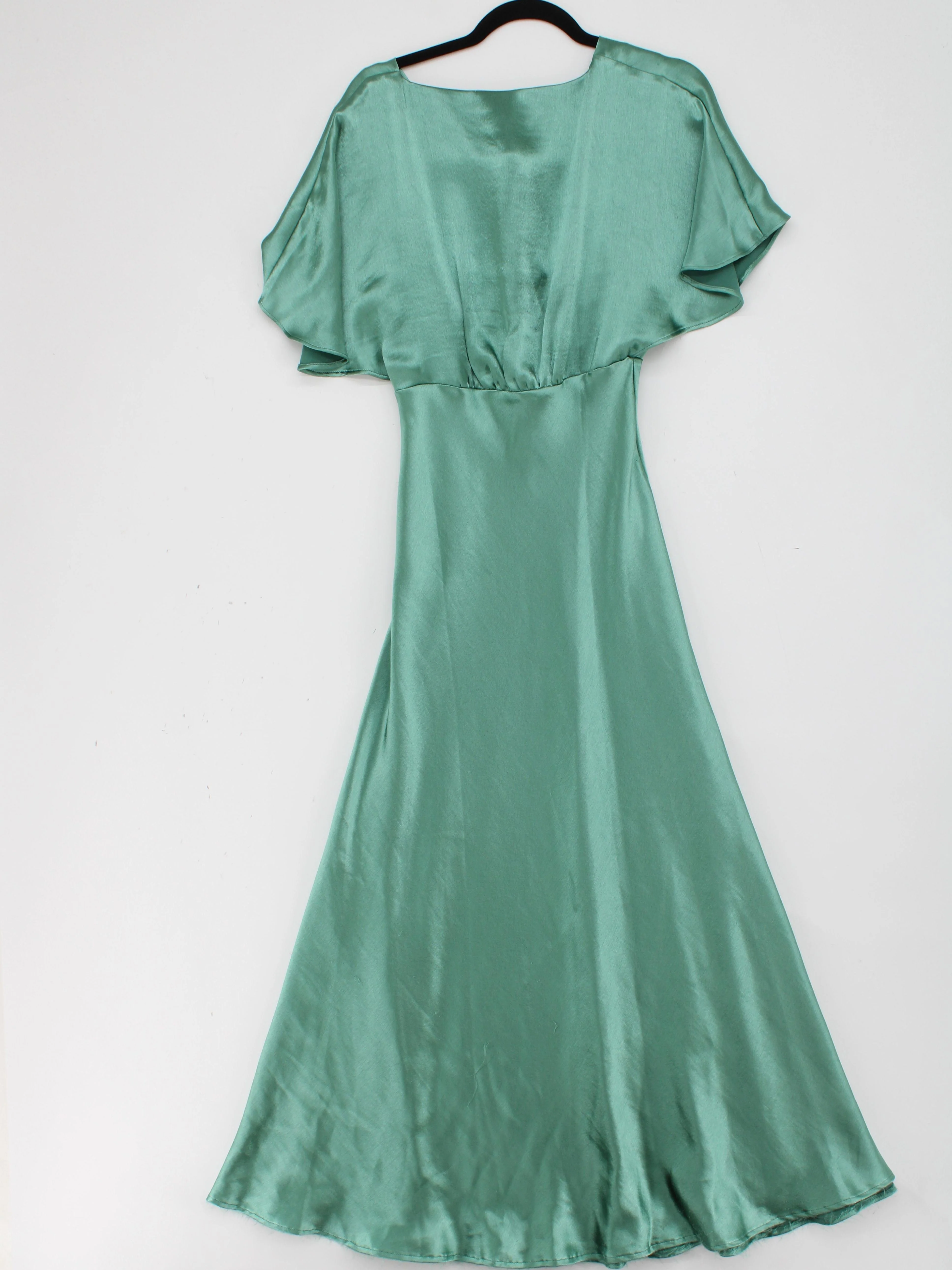 BIBA Maxi Dress UK12 in Green - Image 2