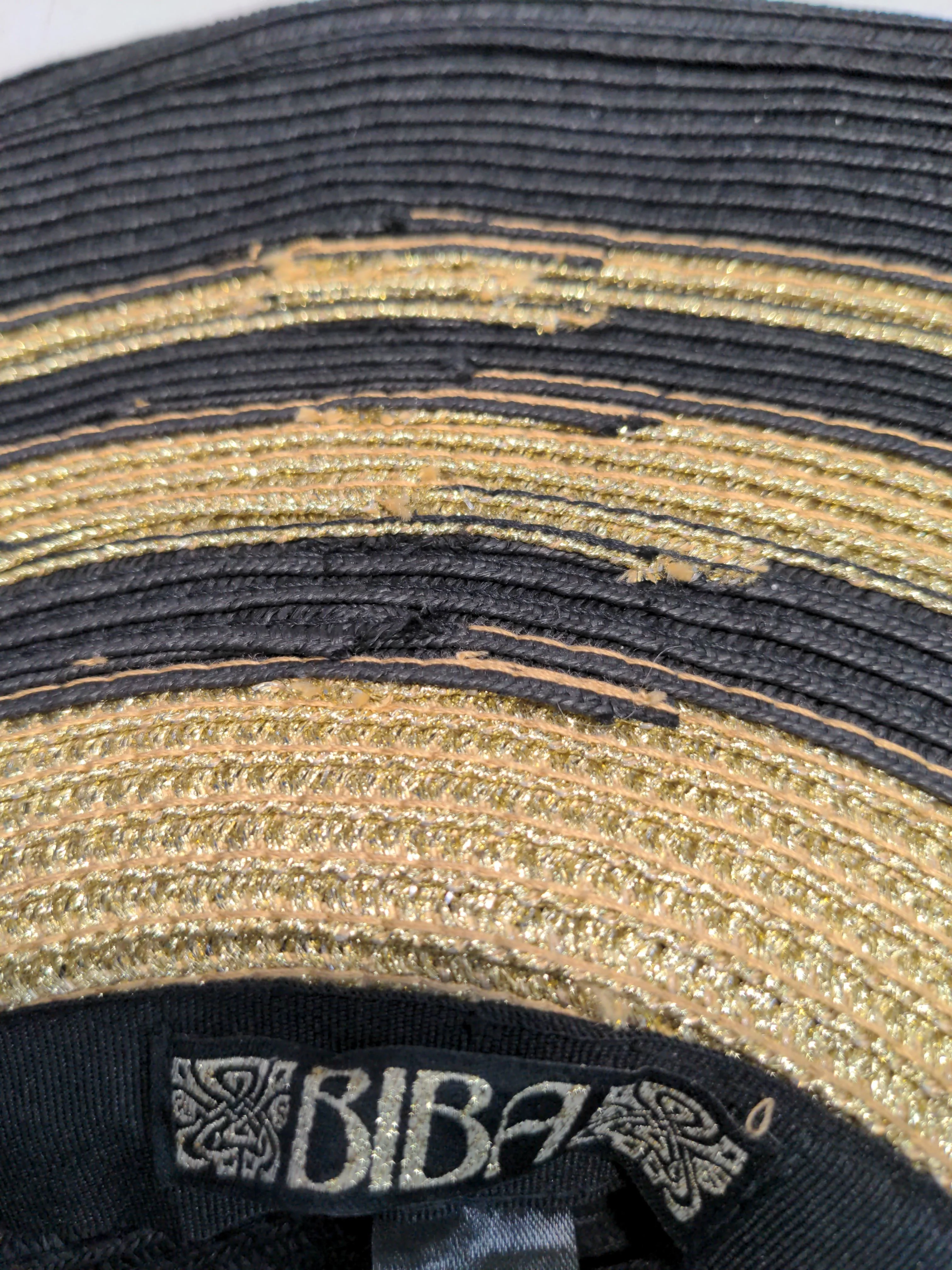 BIBA Women's Hat M Multi Striped Other with Polyester Sun Hat - Image 5