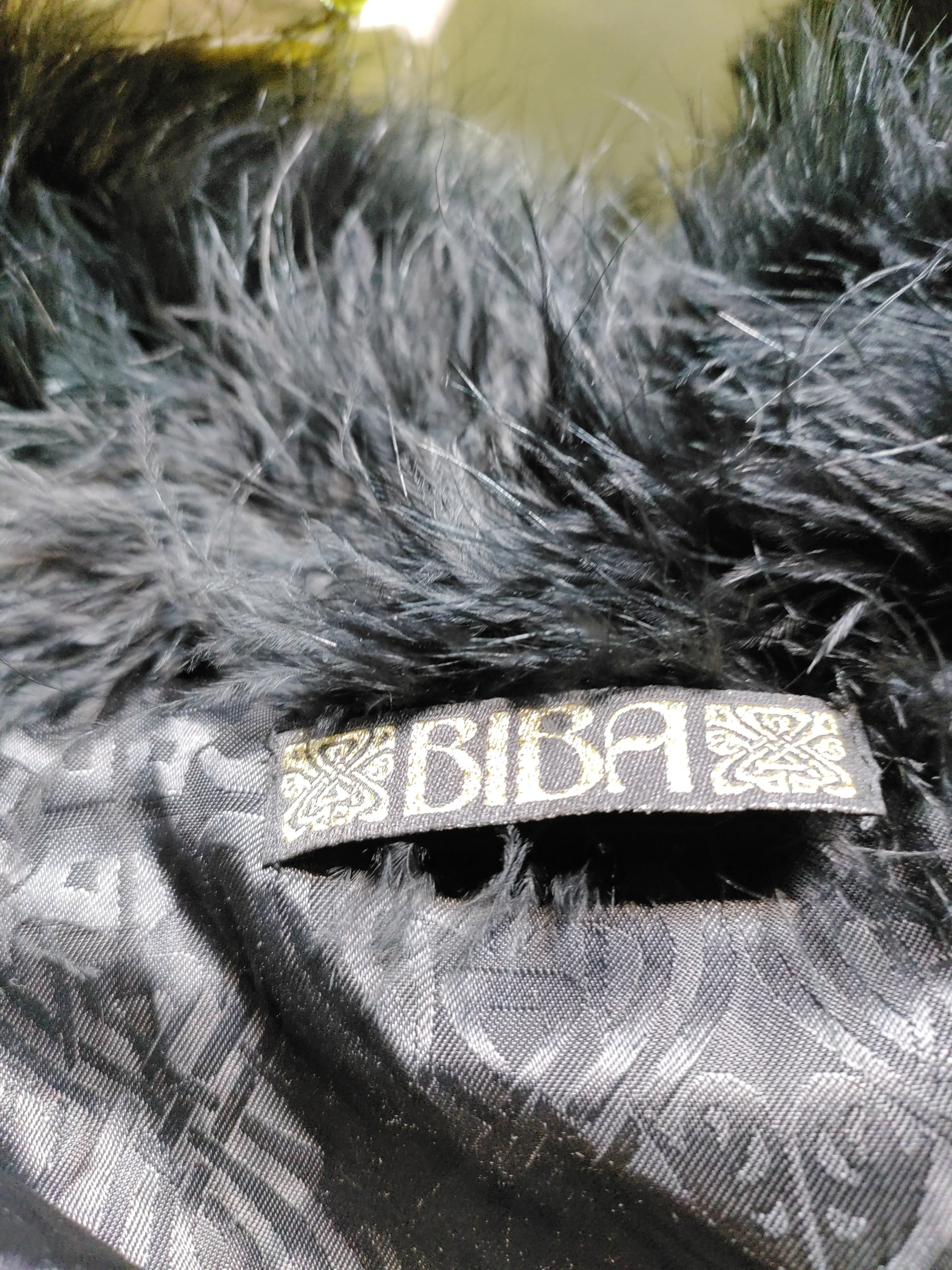 BIBA Women's Scarf Black Other with Polyester, Viscose Rectangle Scarf - Image 5