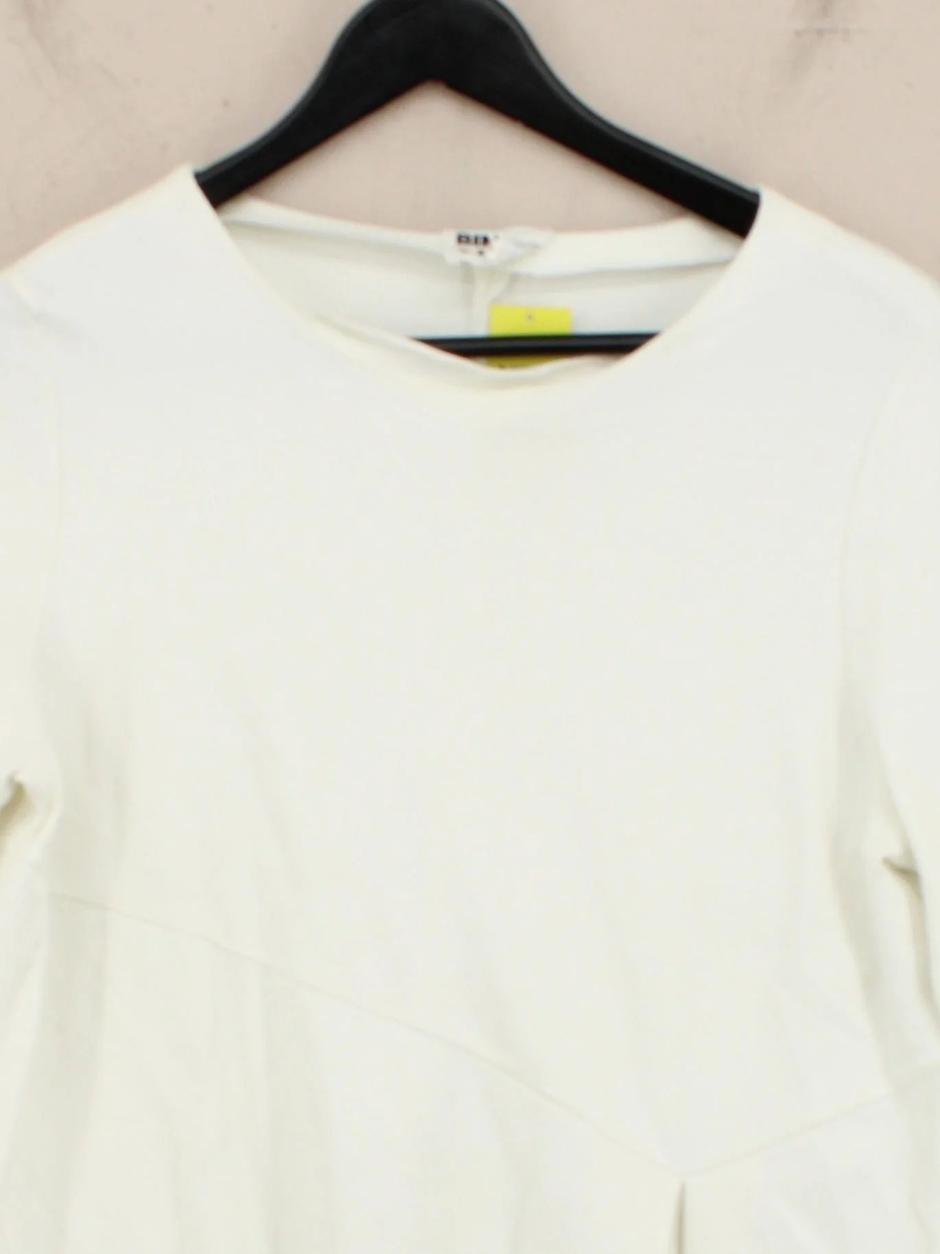 Bimba Y Lola Women's Top L White Viscose with Polyamide, Elastane Basic - Image 3