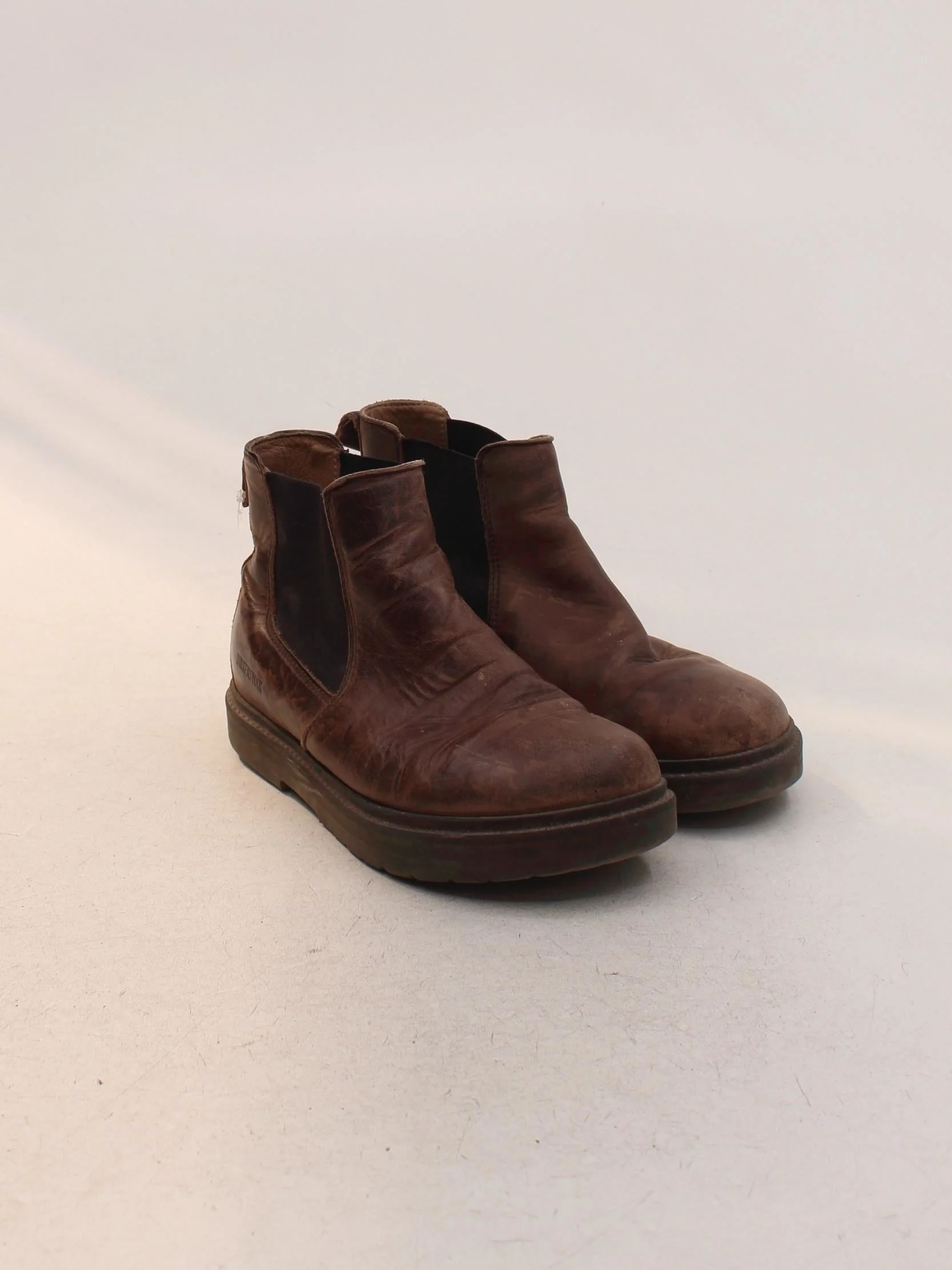 Birkenstock Women's Boots UK 3 Brown 100% Leather Chelsea - Image 4