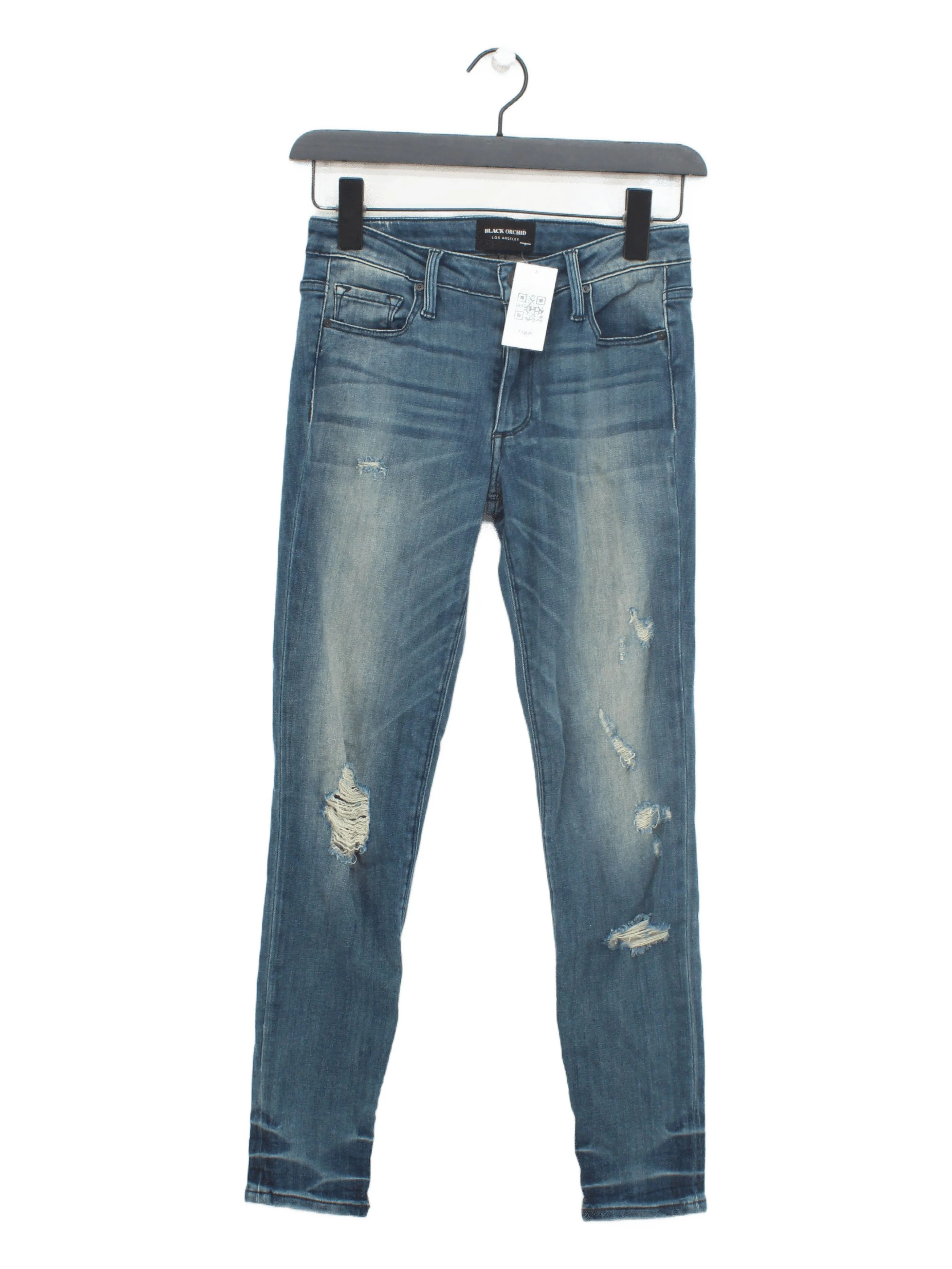 Black Orchid Women's Jeans W 25 in Blue Cotton with Elastane Skinny