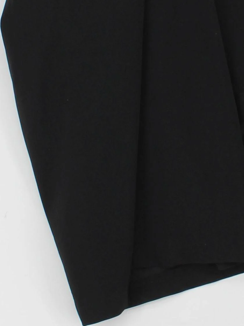 Bleu Blanc Rouge Women's Mini Skirt UK 12 Black Polyamide - Image 4