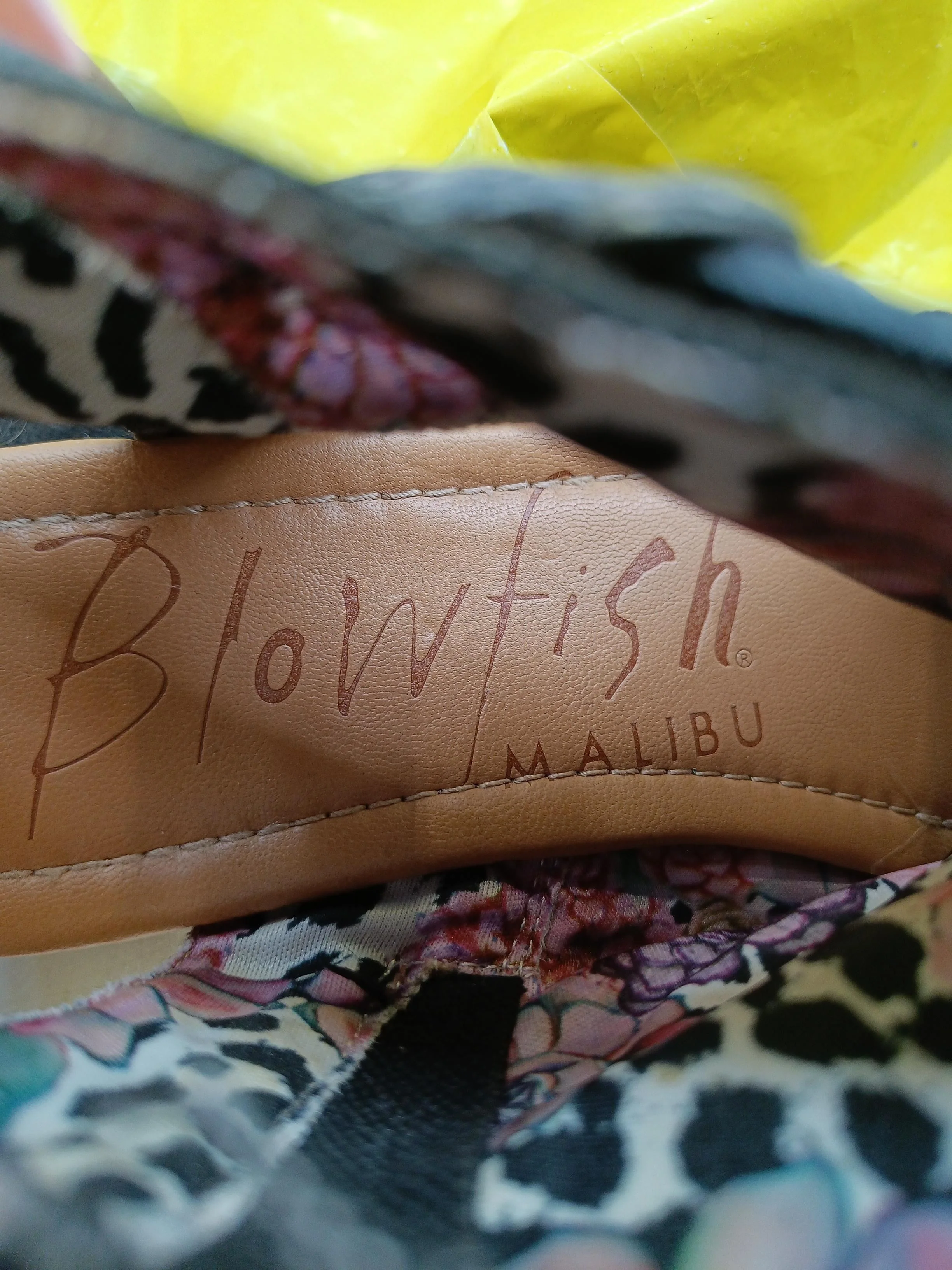 Blowfish Women's Sandals UK 5 Black Floral 100% Other Strappy - Image 9