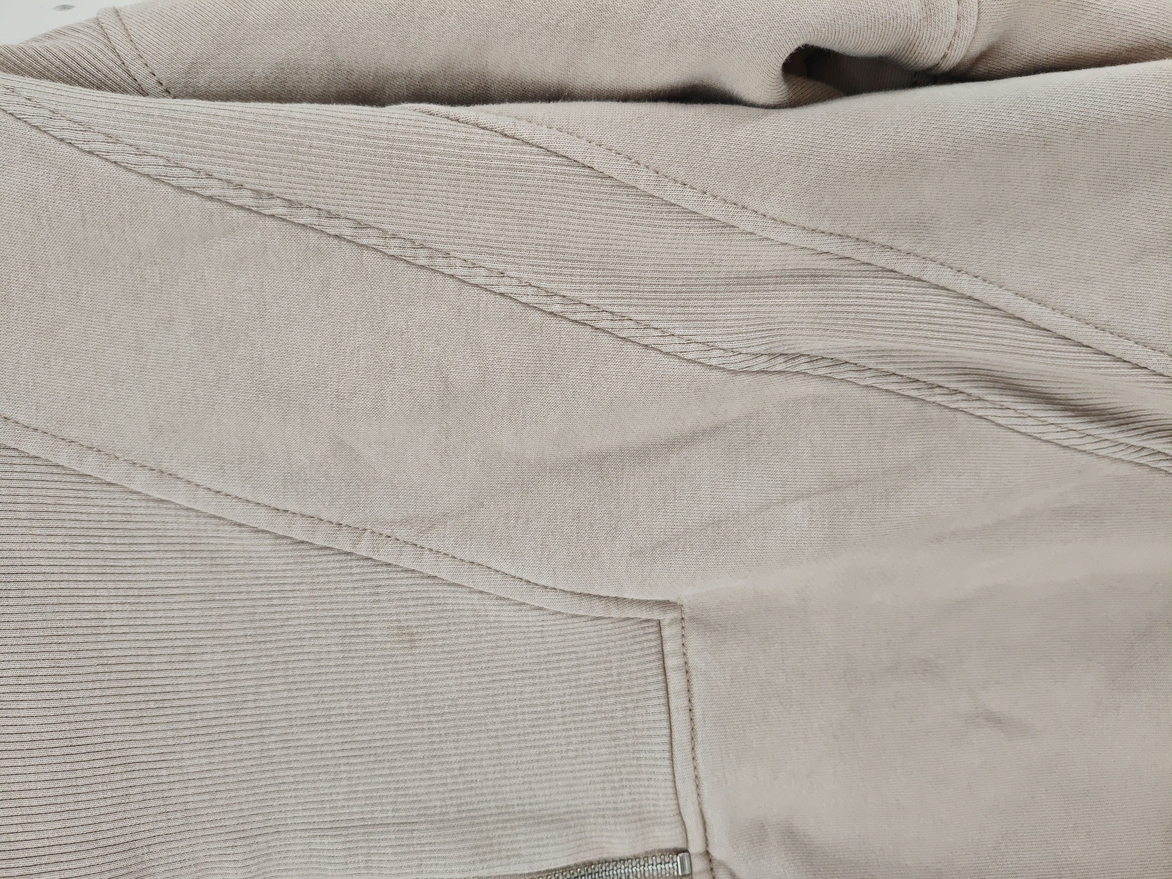 BO+TEE Men's Hoodie L Cream 100% Cotton Pullover - Image 5
