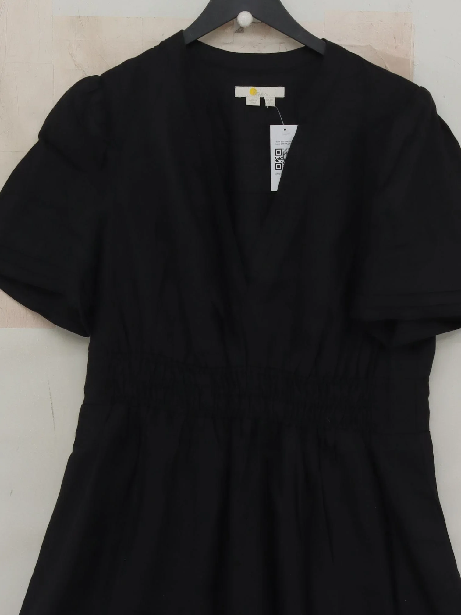 Boden A-Line Midi Dress UK16 in Black - Image 3