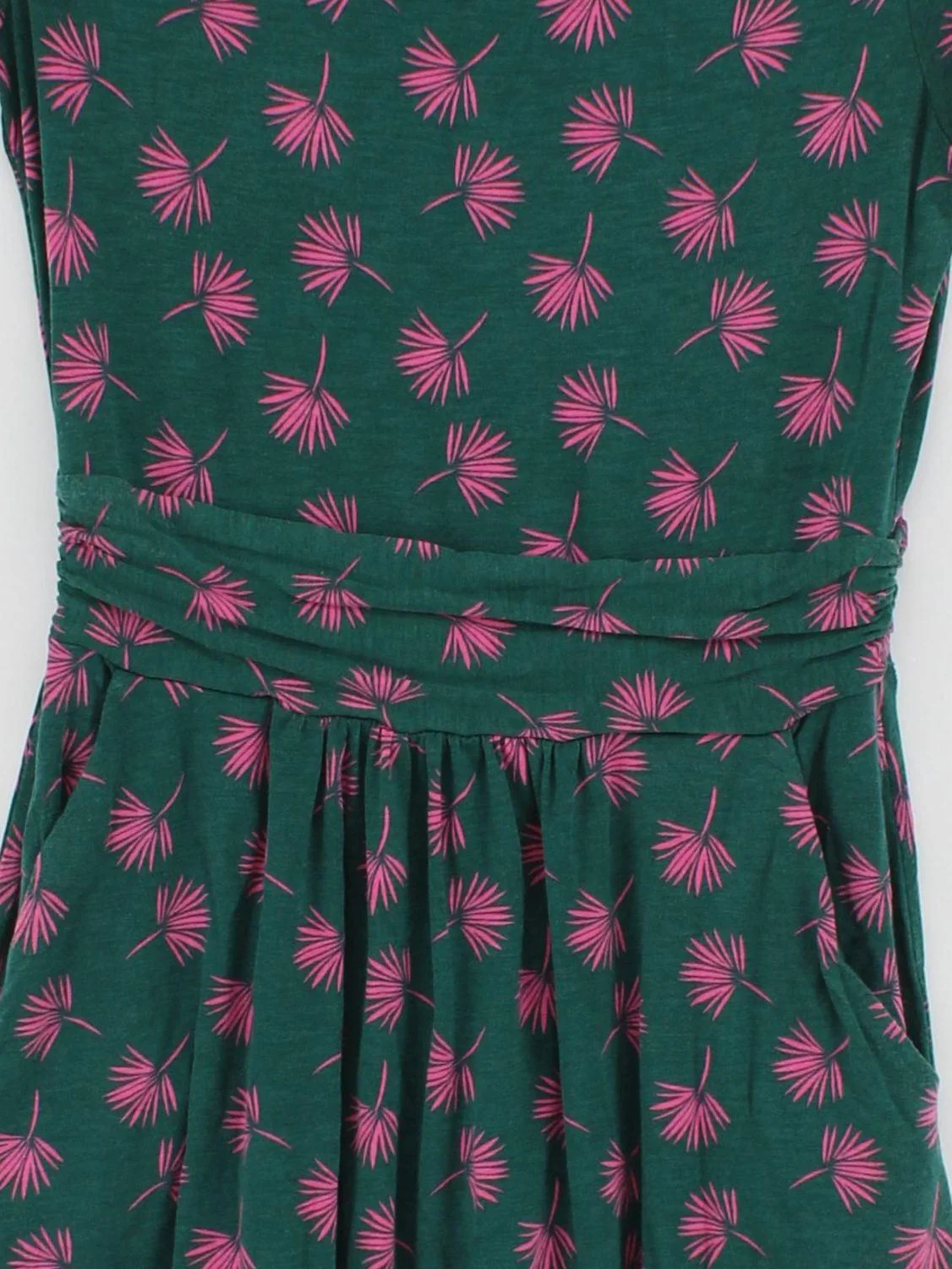 Boden A-Line Midi Dress UK6 in Green - Image 3