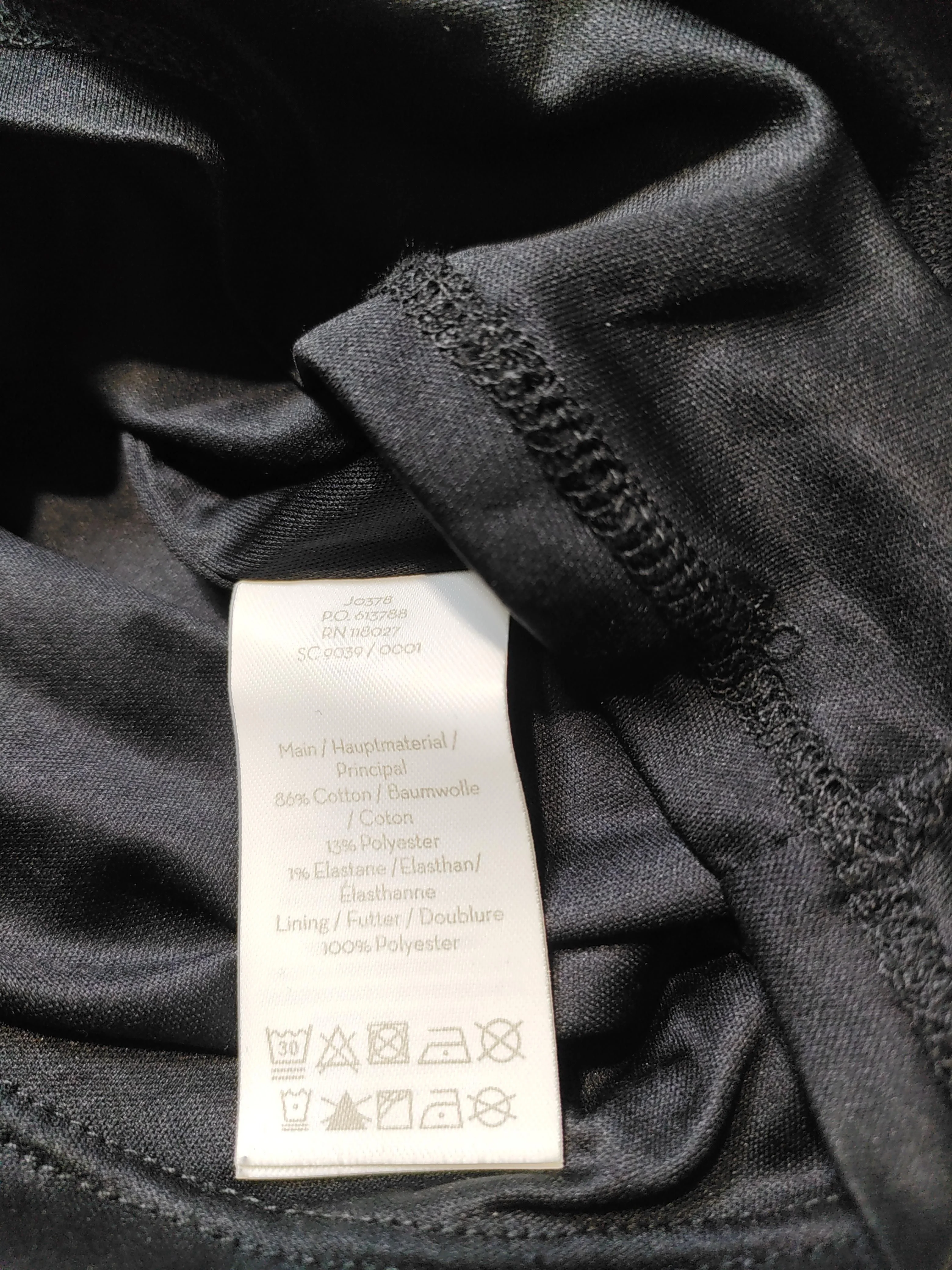Boden A-Line Midi Dress UK8 in Black - Image 6
