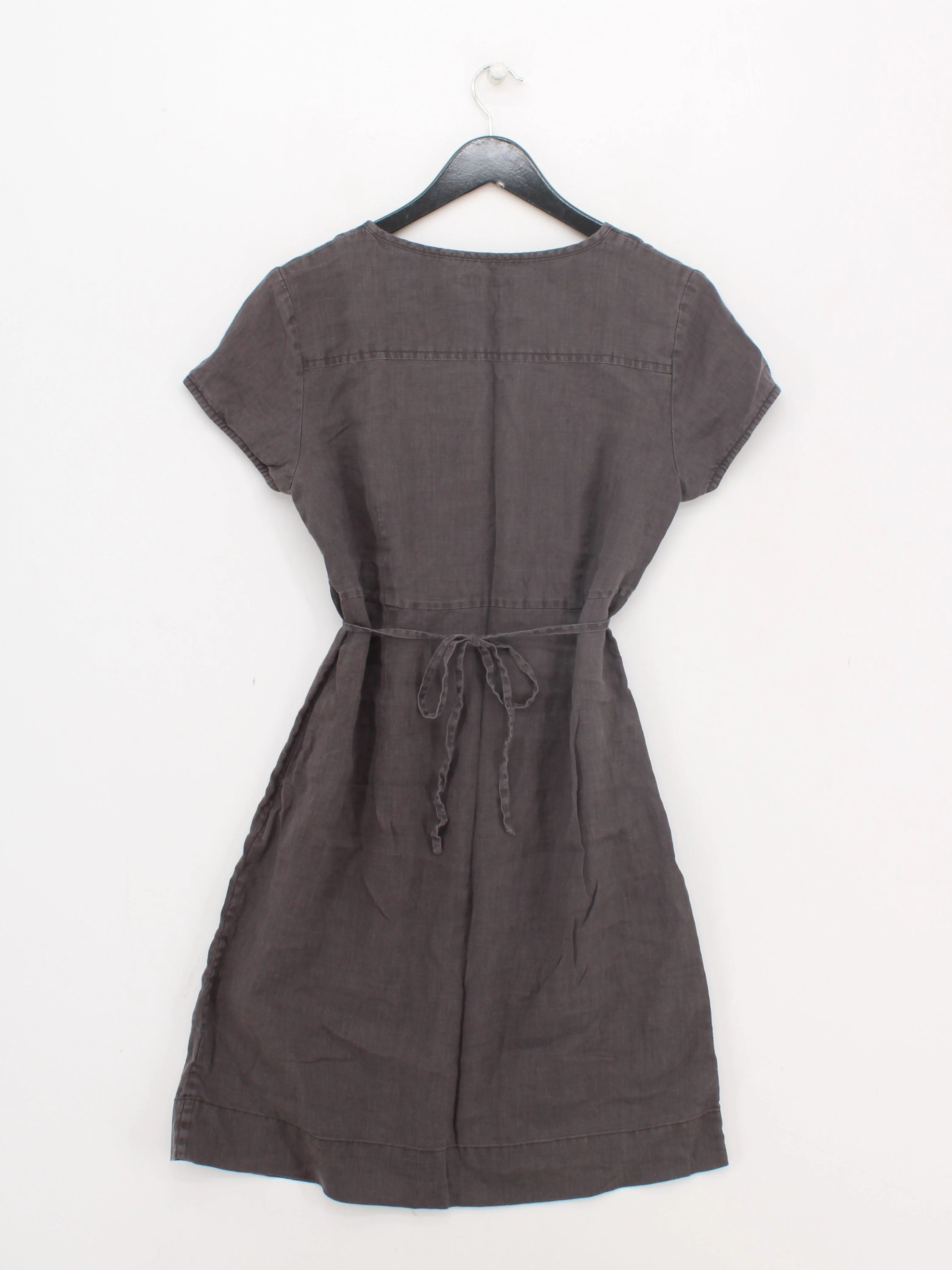 Boden A-Line Mini Dress UK12 in Grey - Image 2