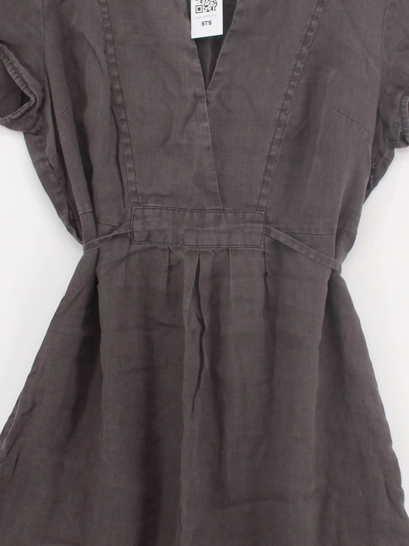 Boden A-Line Mini Dress UK12 in Grey - Image 3