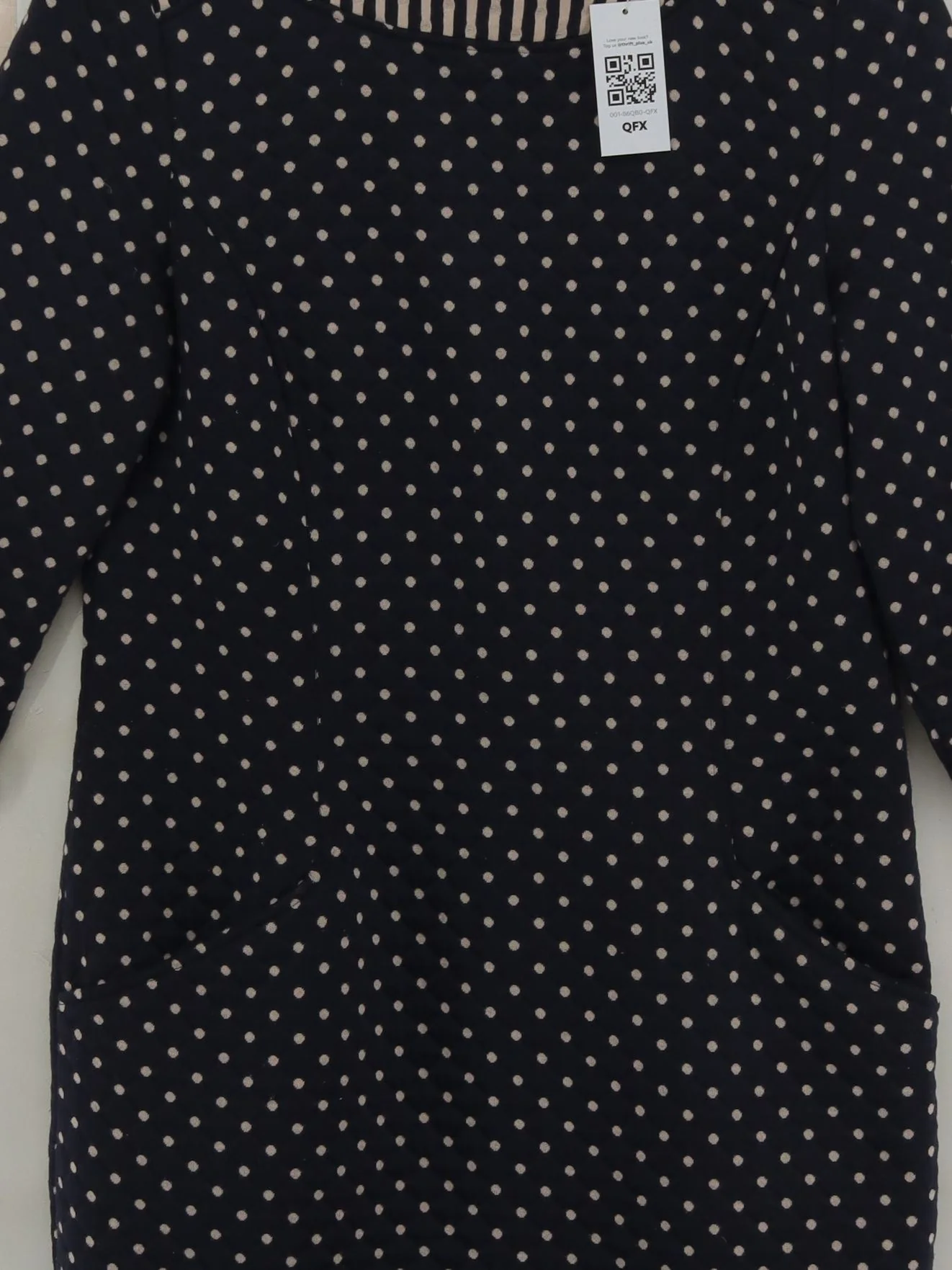 Boden Jumper Midi Dress UK14 in Blue - Image 3