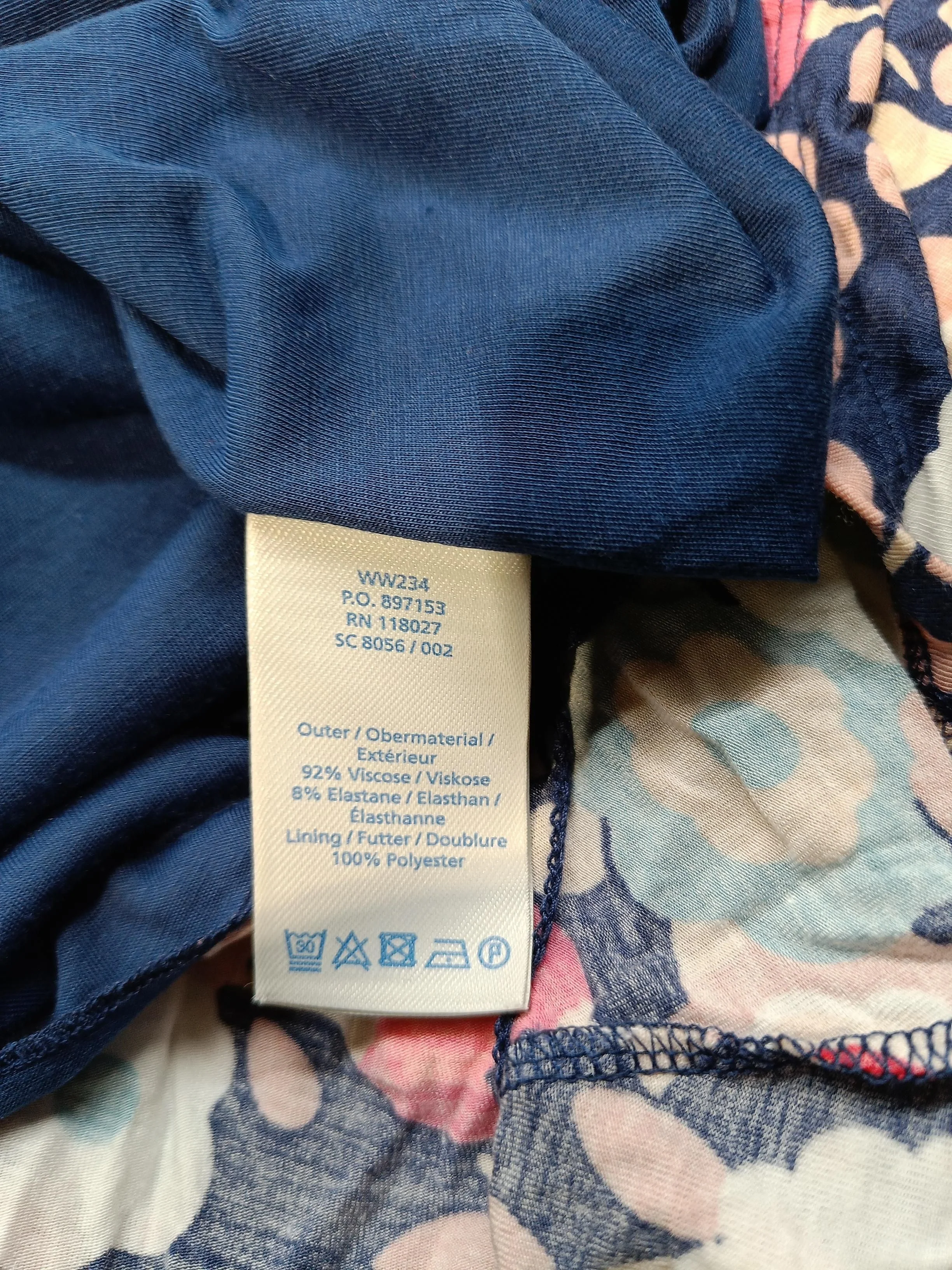 Boden Maxi Dress UK12 in Blue - Image 6