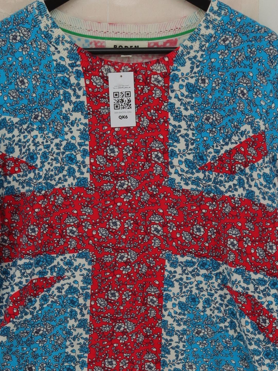 Boden Men's Jumper L Multi Cotton with Polyamide, Elastane Round Neck Pullover - Image 3