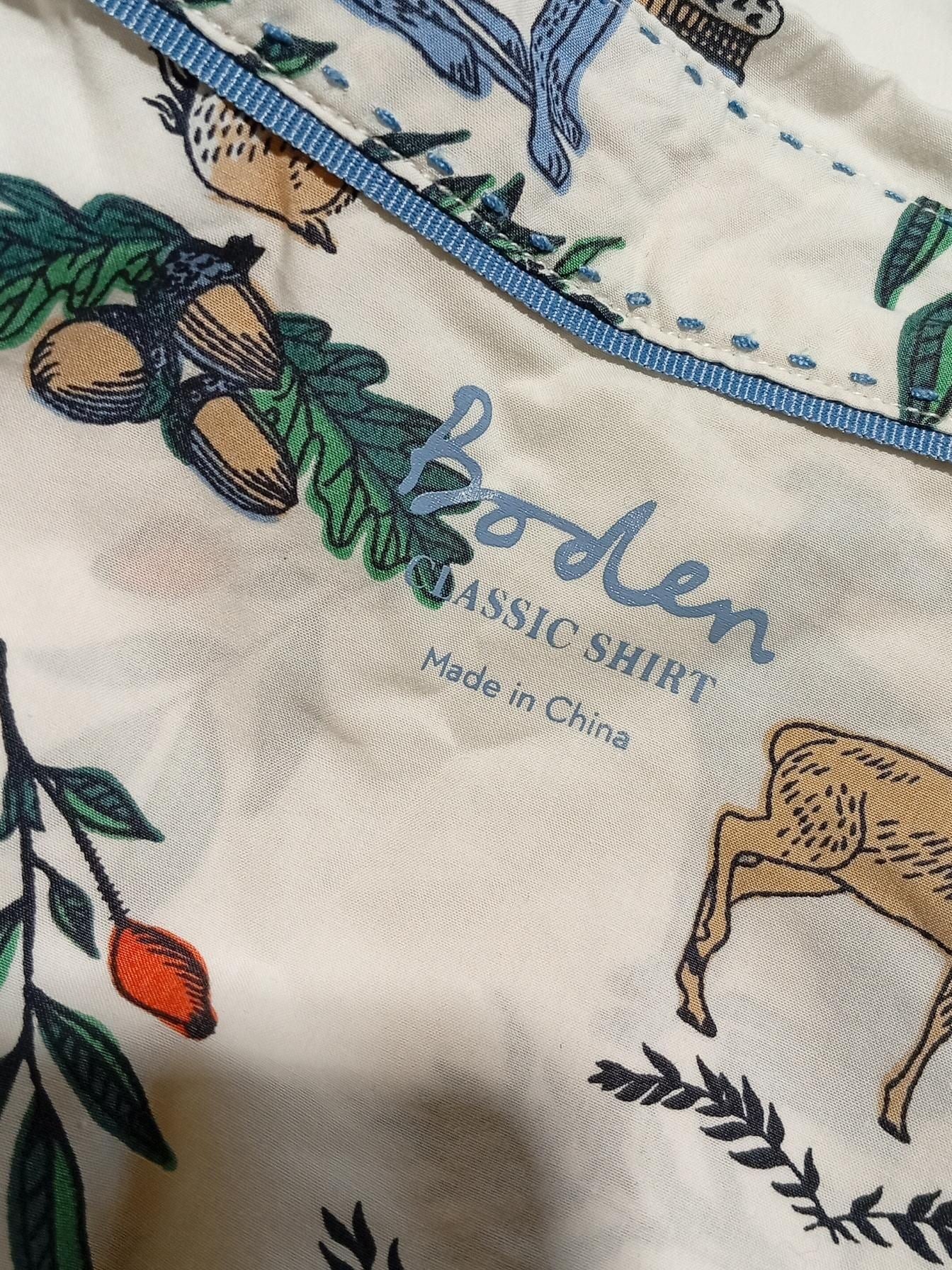 Boden Men's Shirt L White 100% Cotton Basic - Image 5