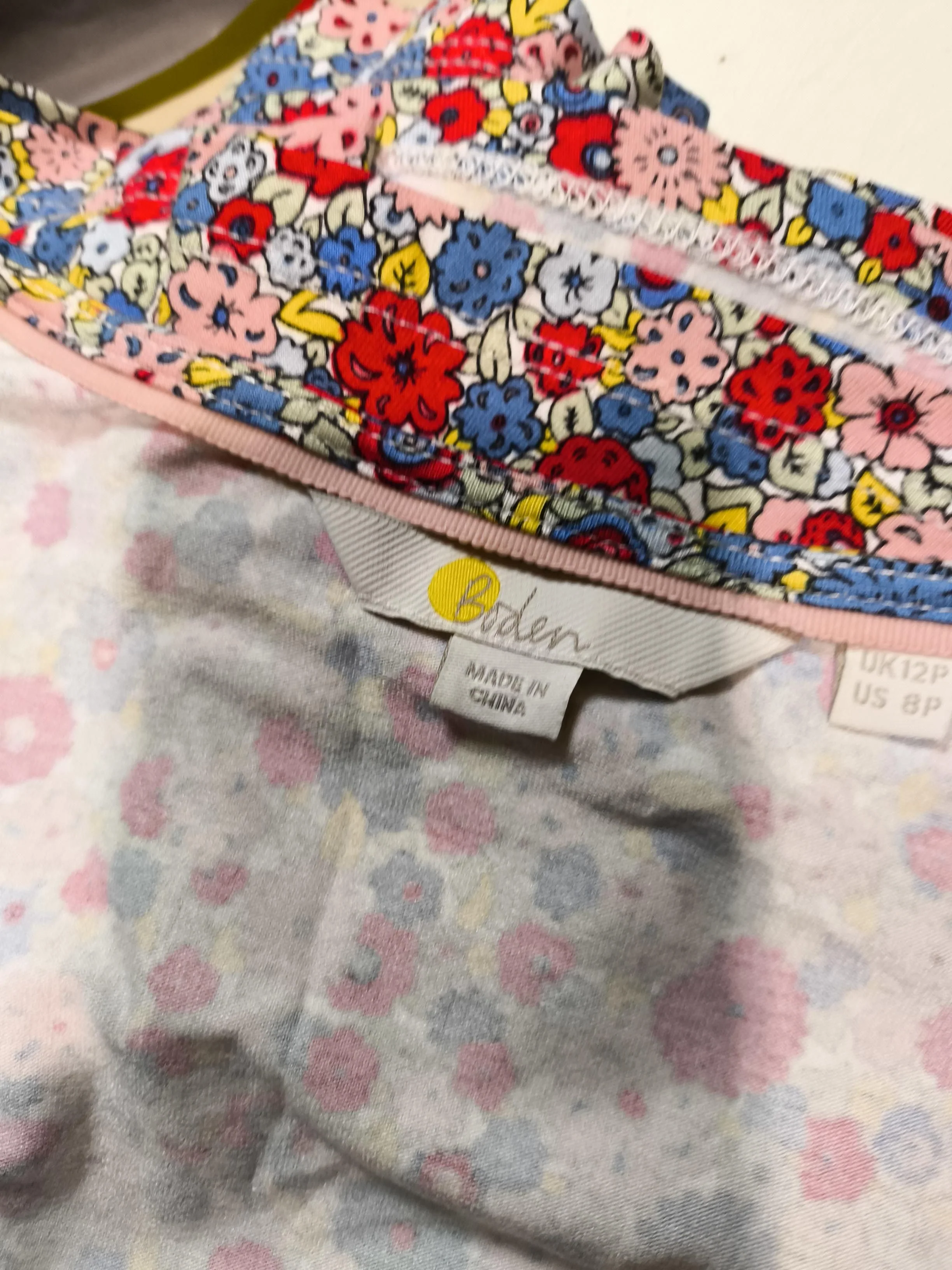 Boden Mini Dress UK12 in Multi - Image 5