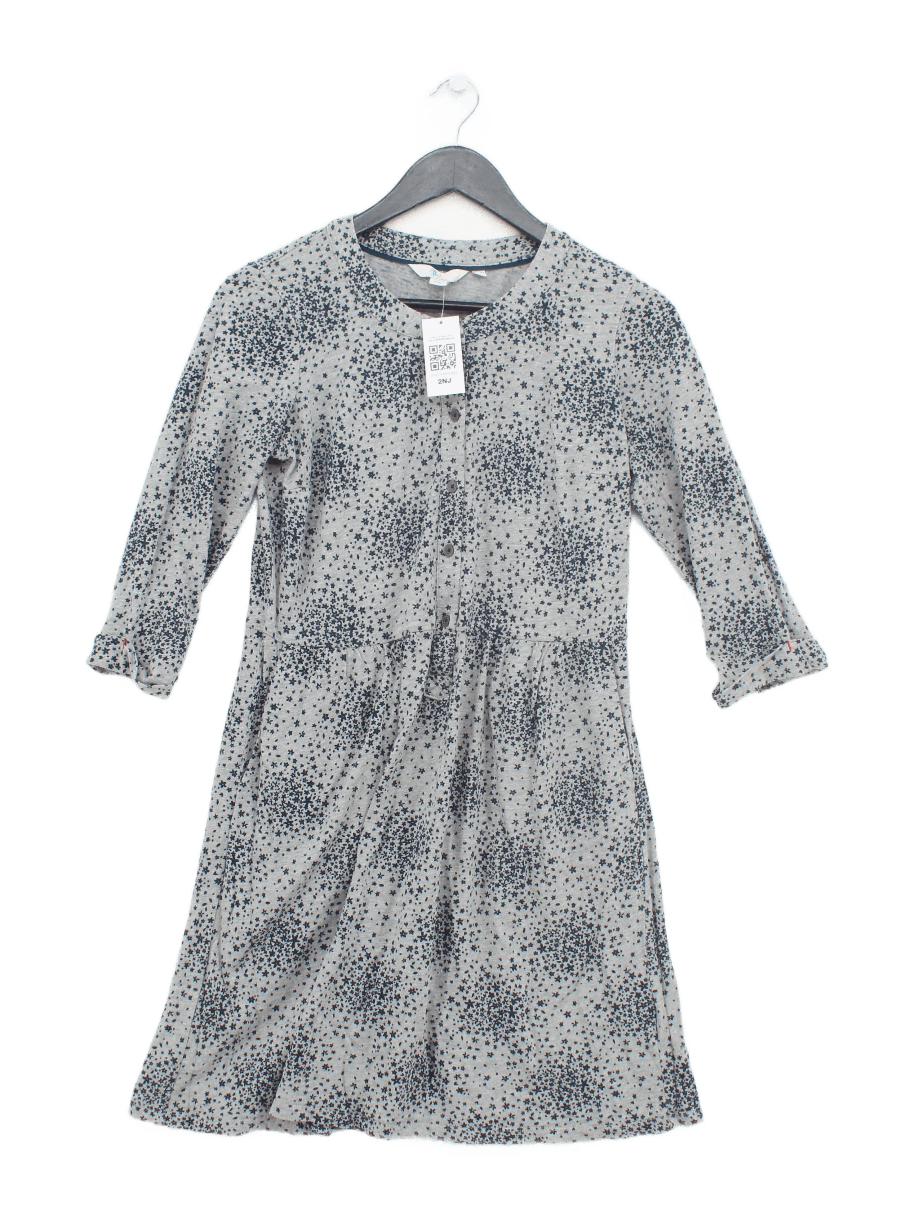 Boden Shirt Mini Dress UK8 in Grey