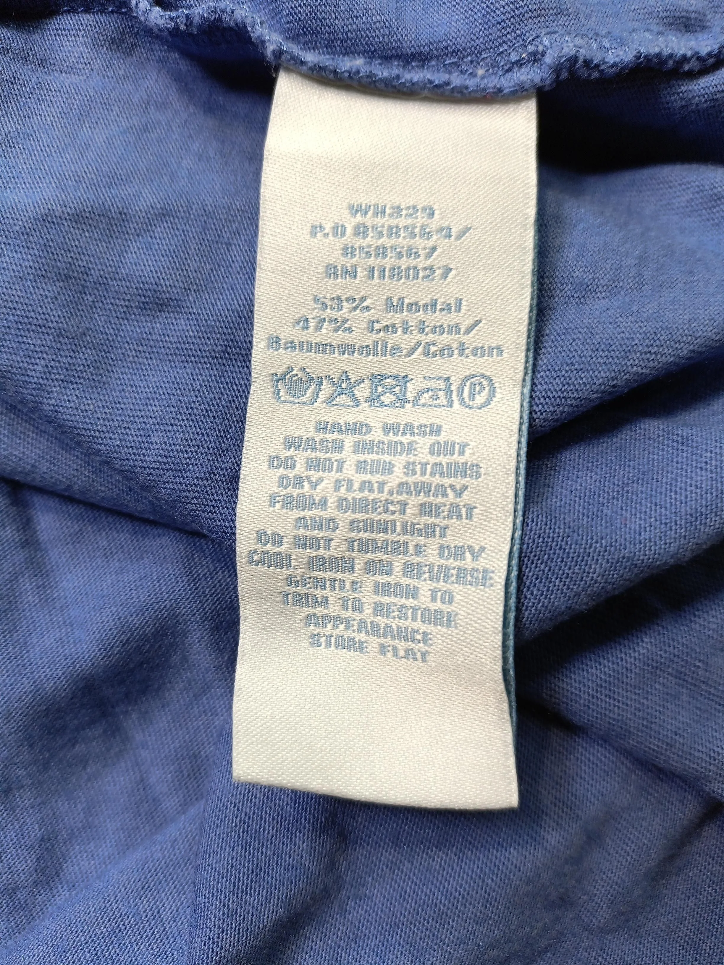 Boden T-Shirt Mini Dress UK12 in Blue - Image 6