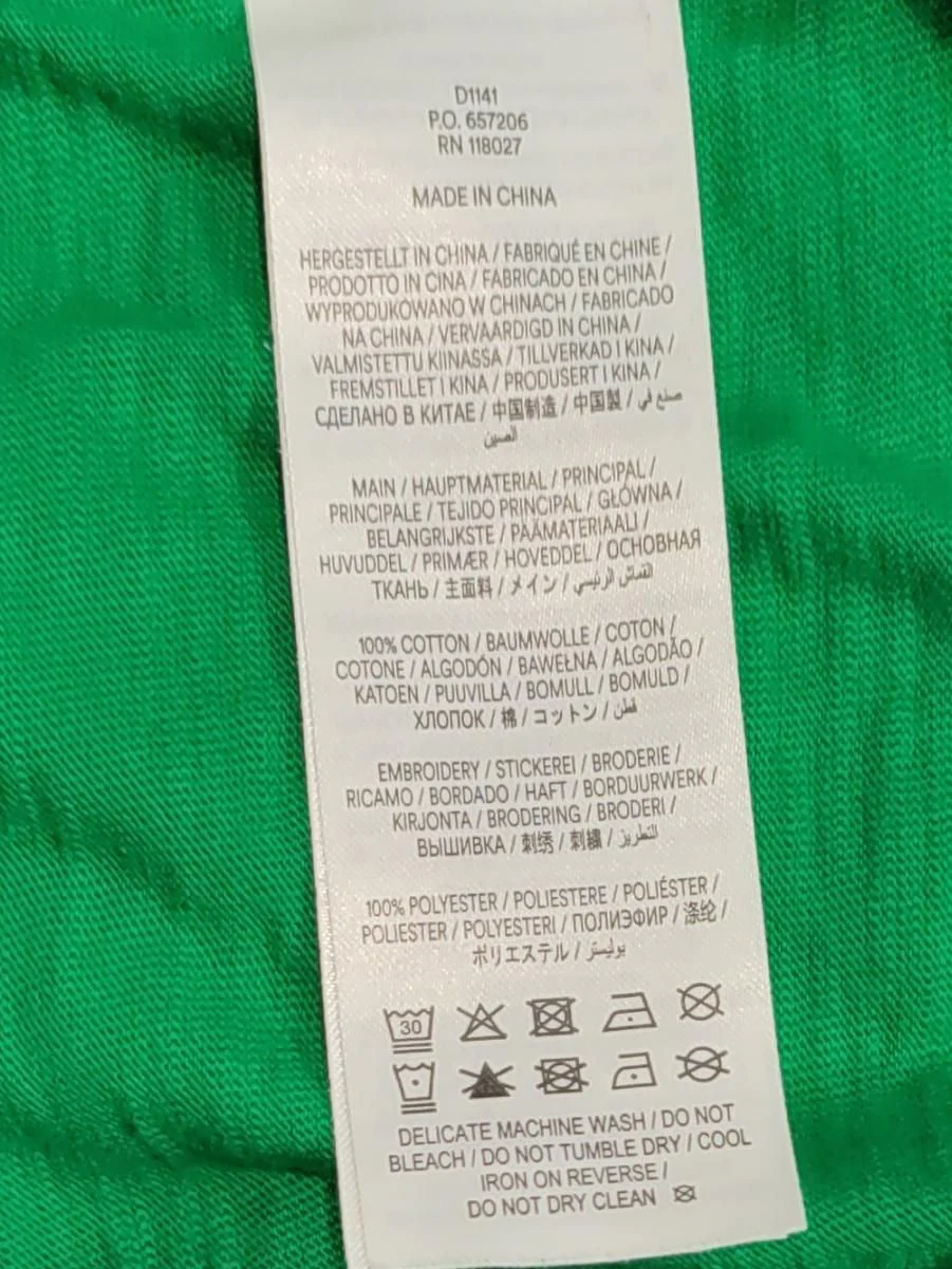 Boden T-Shirt Mini Dress UK18 in Green - Image 6