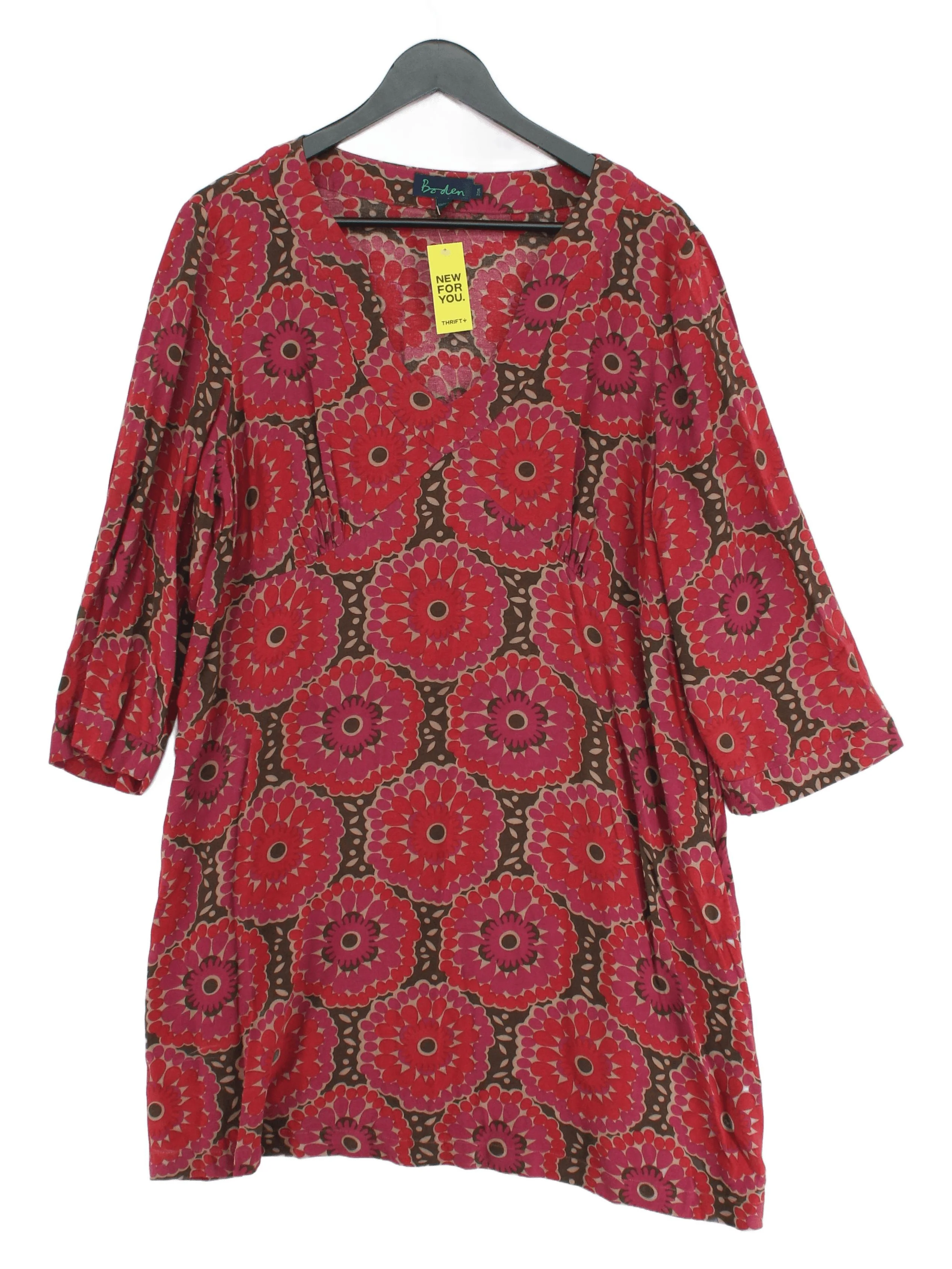 Boden T-Shirt Mini Dress UK20 in Multi