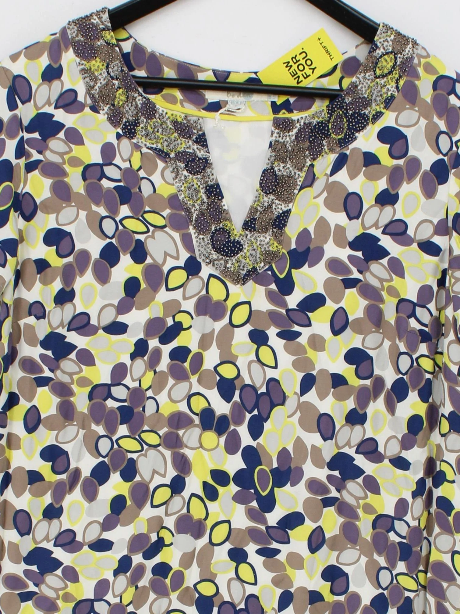 Boden T-Shirt Mini Dress UK20 in Multi - Image 3