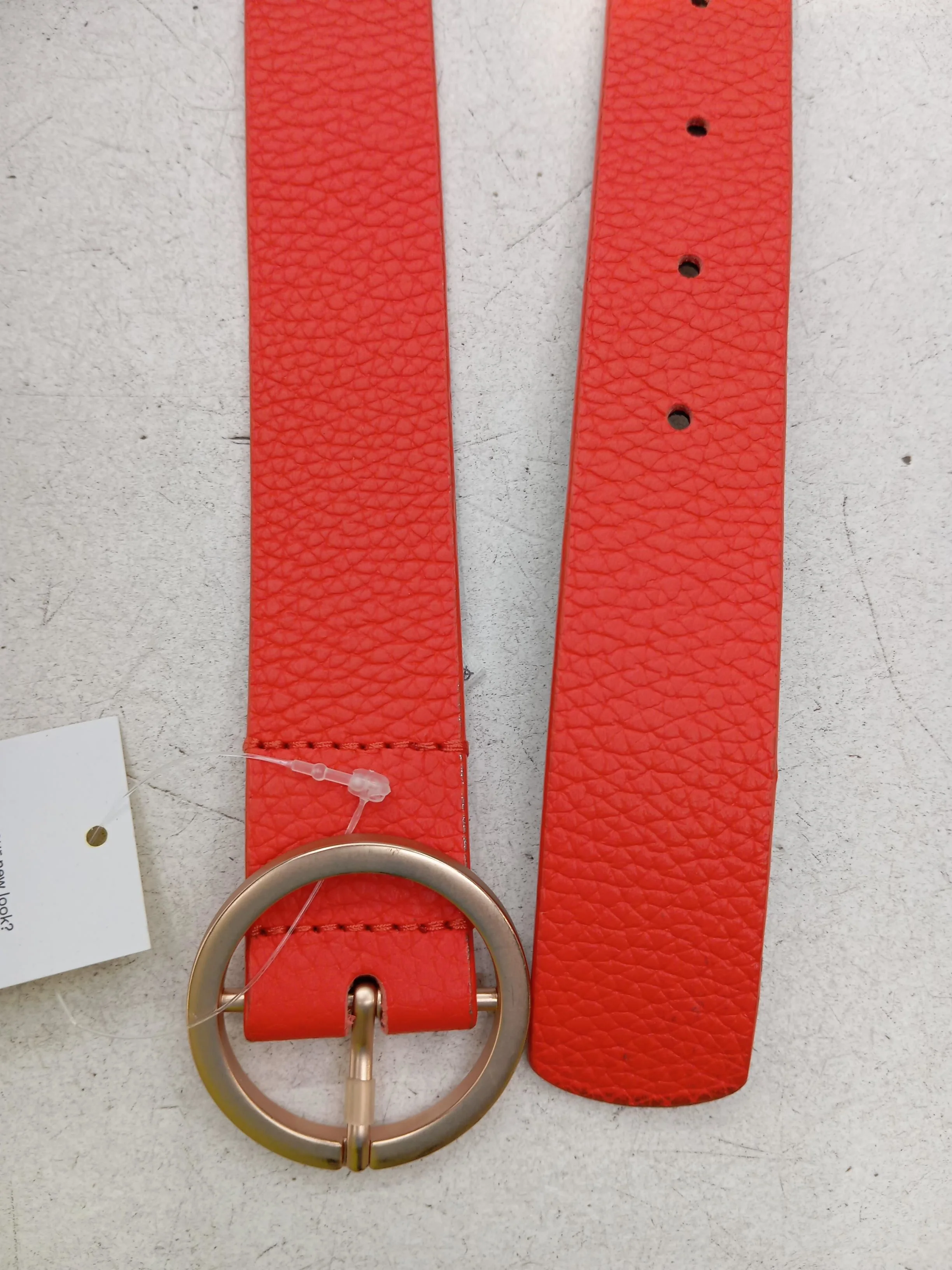 Boden Women's Belt M Orange 100% Leather Basic Belt - Image 3