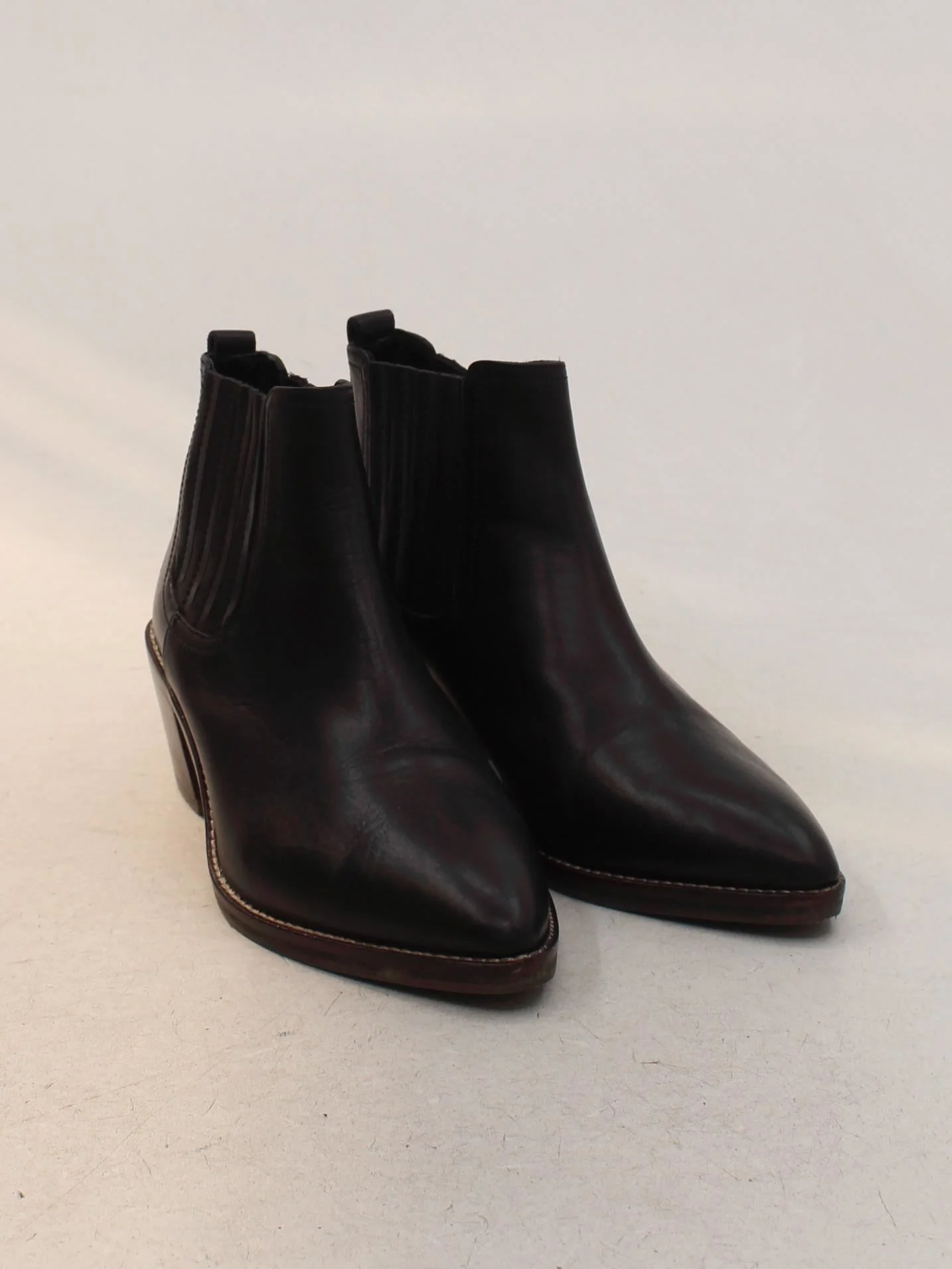 Boden Women's Boots UK 5 Black 100% Leather Chelsea - Image 4