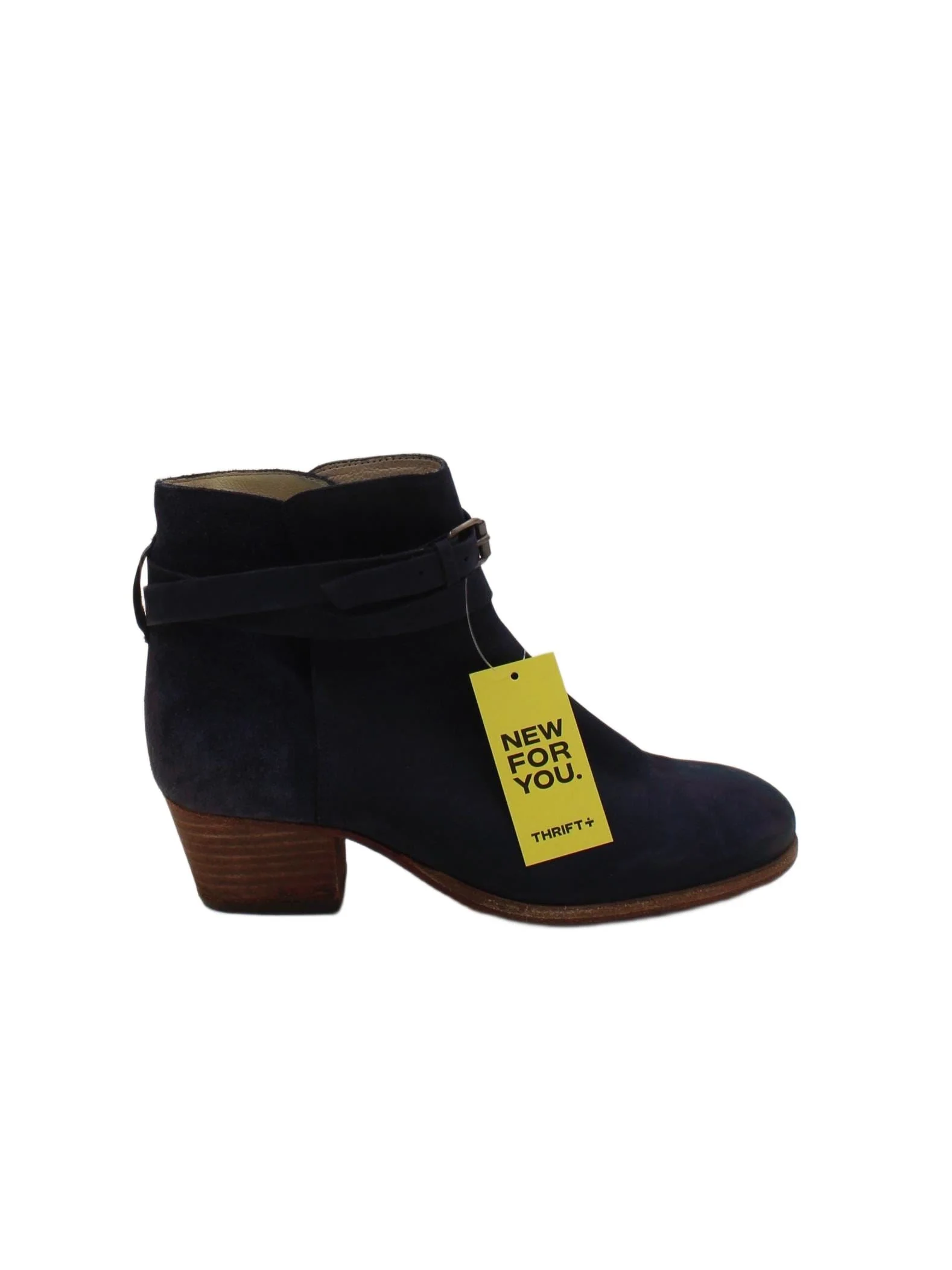 Boden Women's Boots UK 6 Blue 100% Suede Chelsea