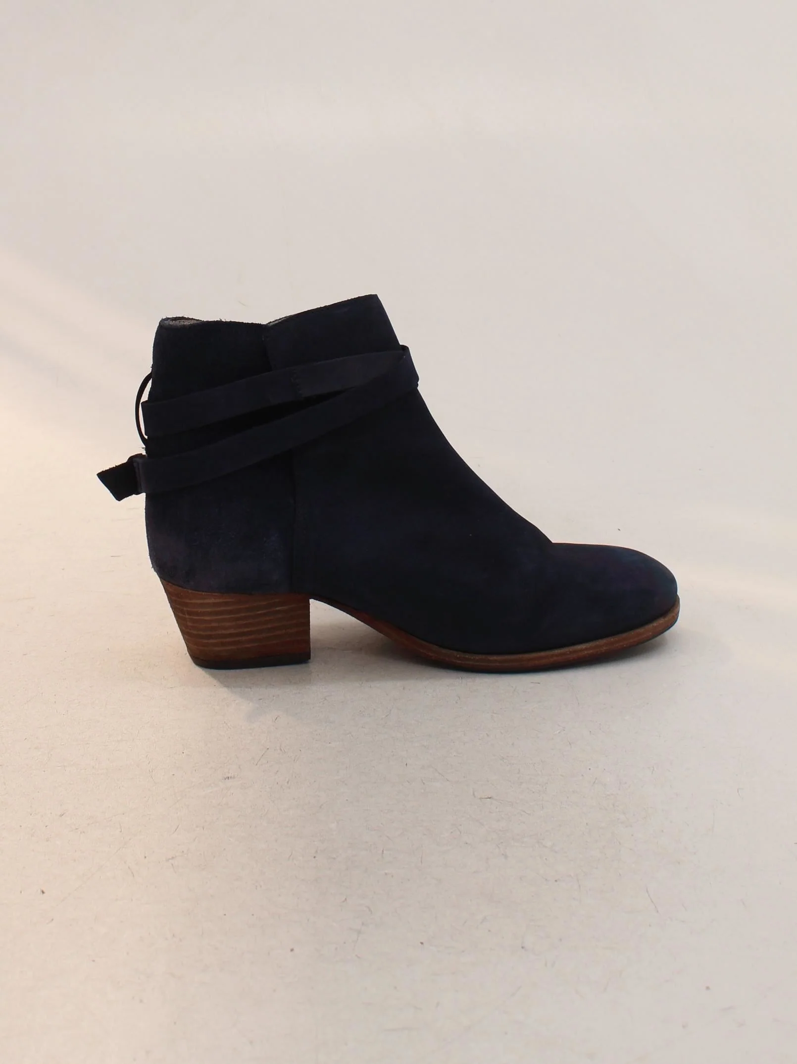 Boden Women's Boots UK 6 Blue 100% Suede Chelsea - Image 5