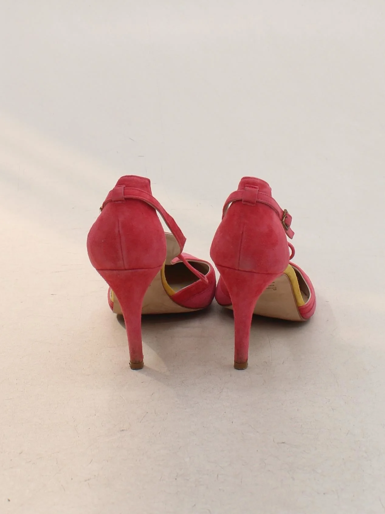 Boden Women's Heels UK 5.5 Multi Polkadot 100% Suede Court - Image 3