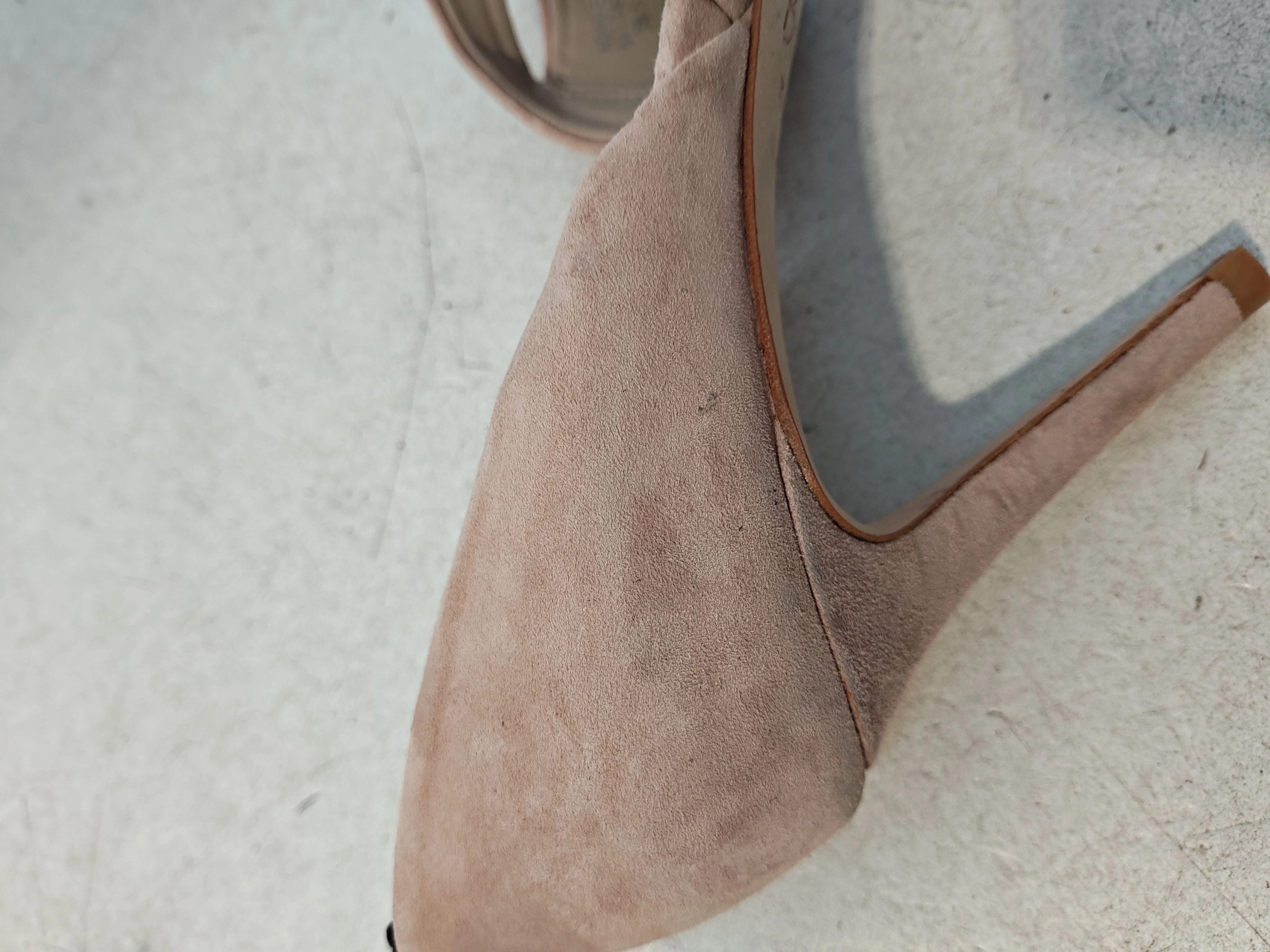 Boden Women's Heels UK 5.5 Tan 100% Suede Court - Image 9
