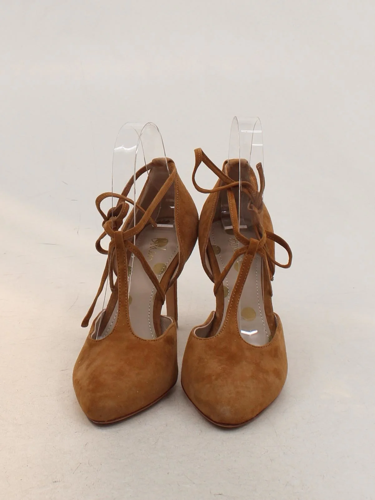 Boden Women's Heels UK 5 Tan 100% Suede Court - Image 2
