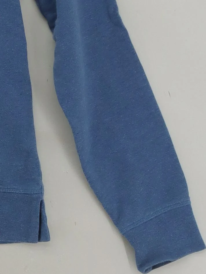 Boden Women's Hoodie UK 6 Blue Graphic Cotton with Elastane Pullover - Image 4