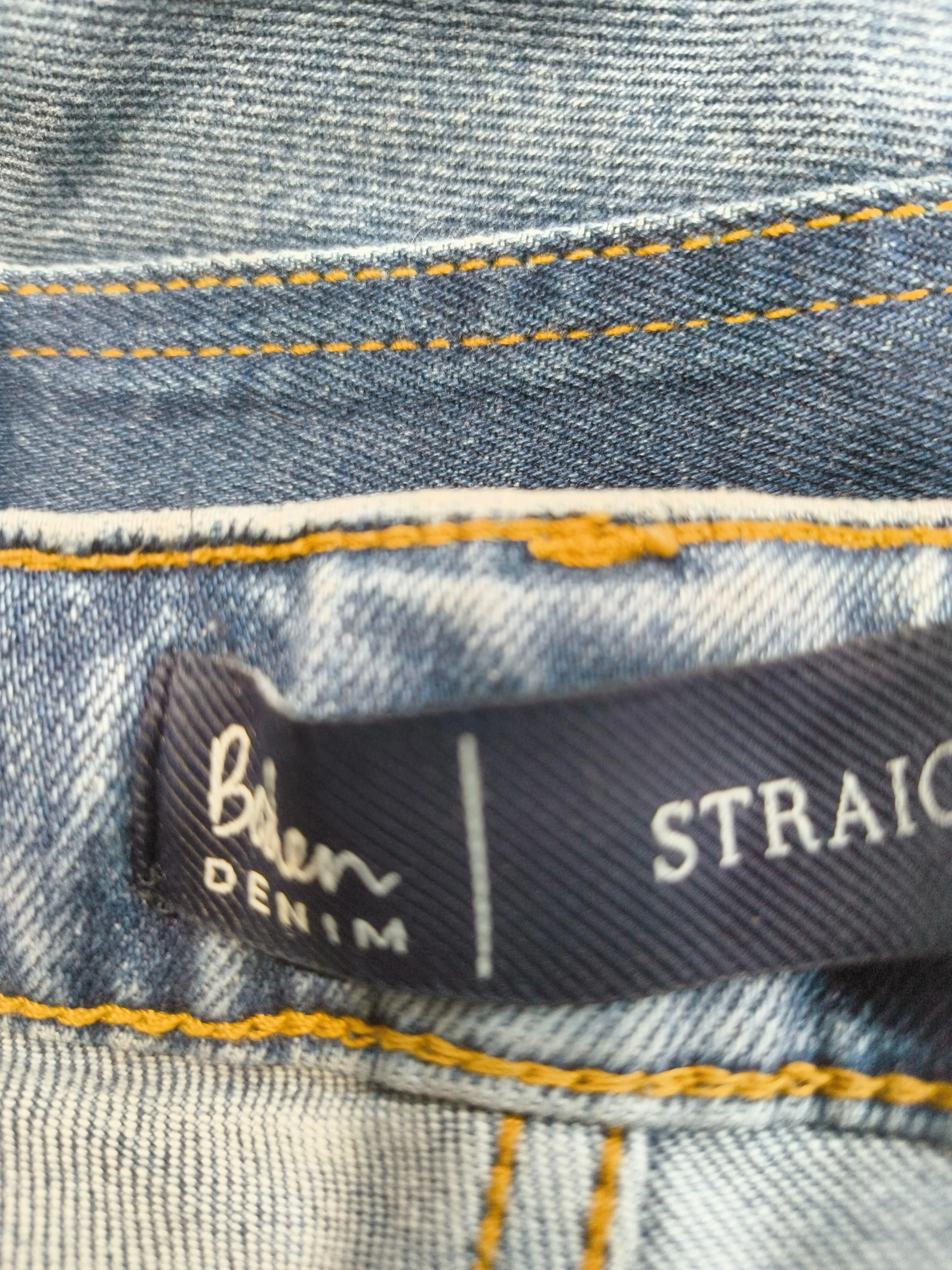 Boden Women's Jeans UK 12 Blue Cotton with Polyester, Elastane Straight - Image 5