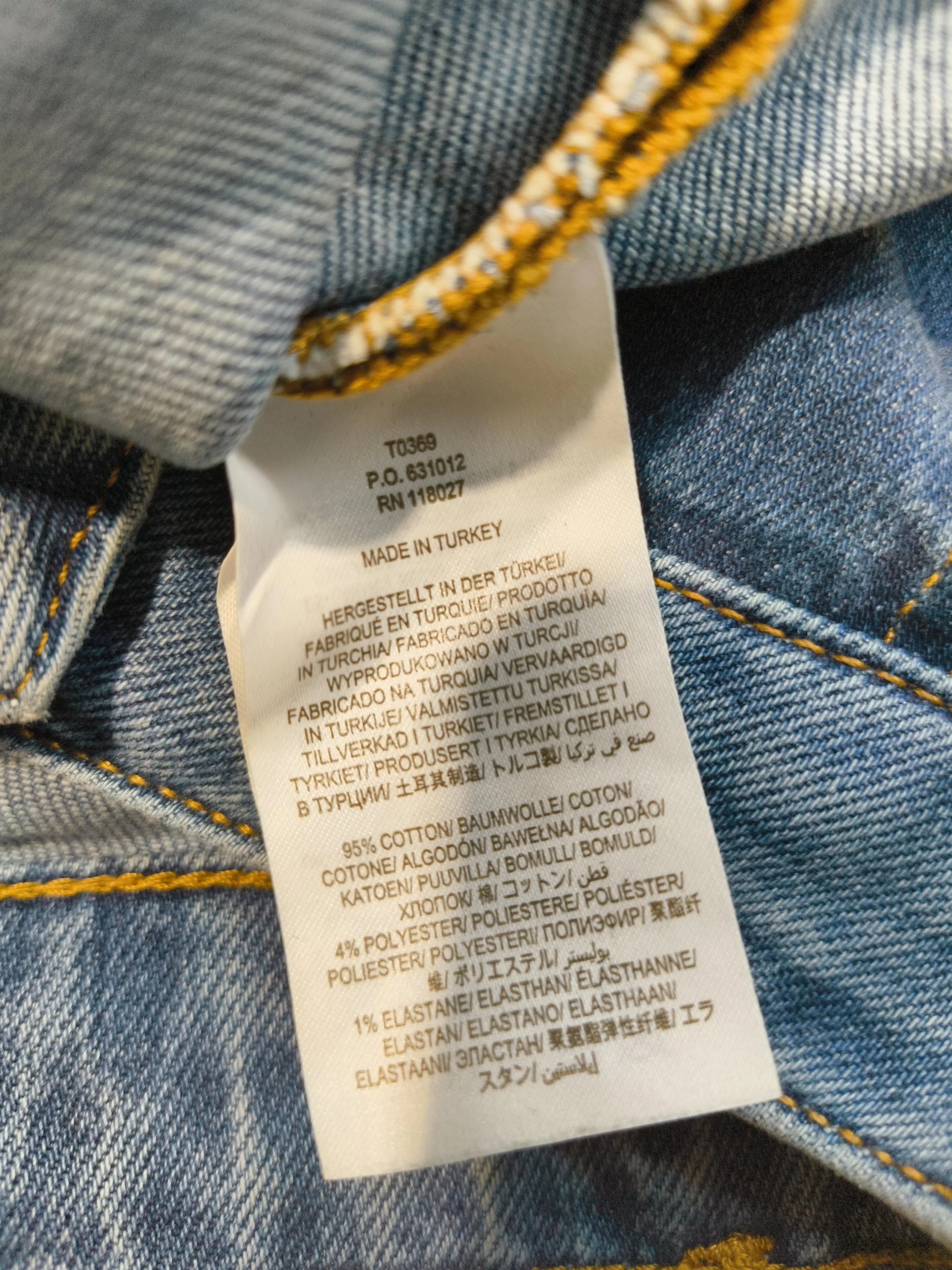 Boden Women's Jeans UK 12 Blue Cotton with Polyester, Elastane Straight - Image 6