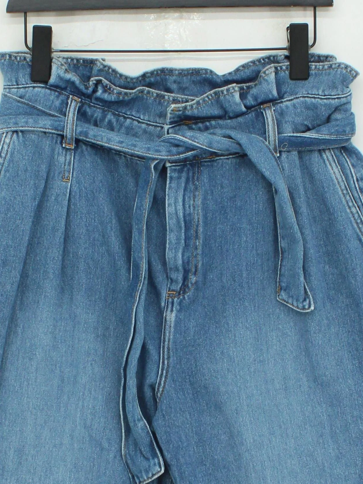 Boden Women's Jeans UK 14 Blue 100% Cotton Mom - Image 3