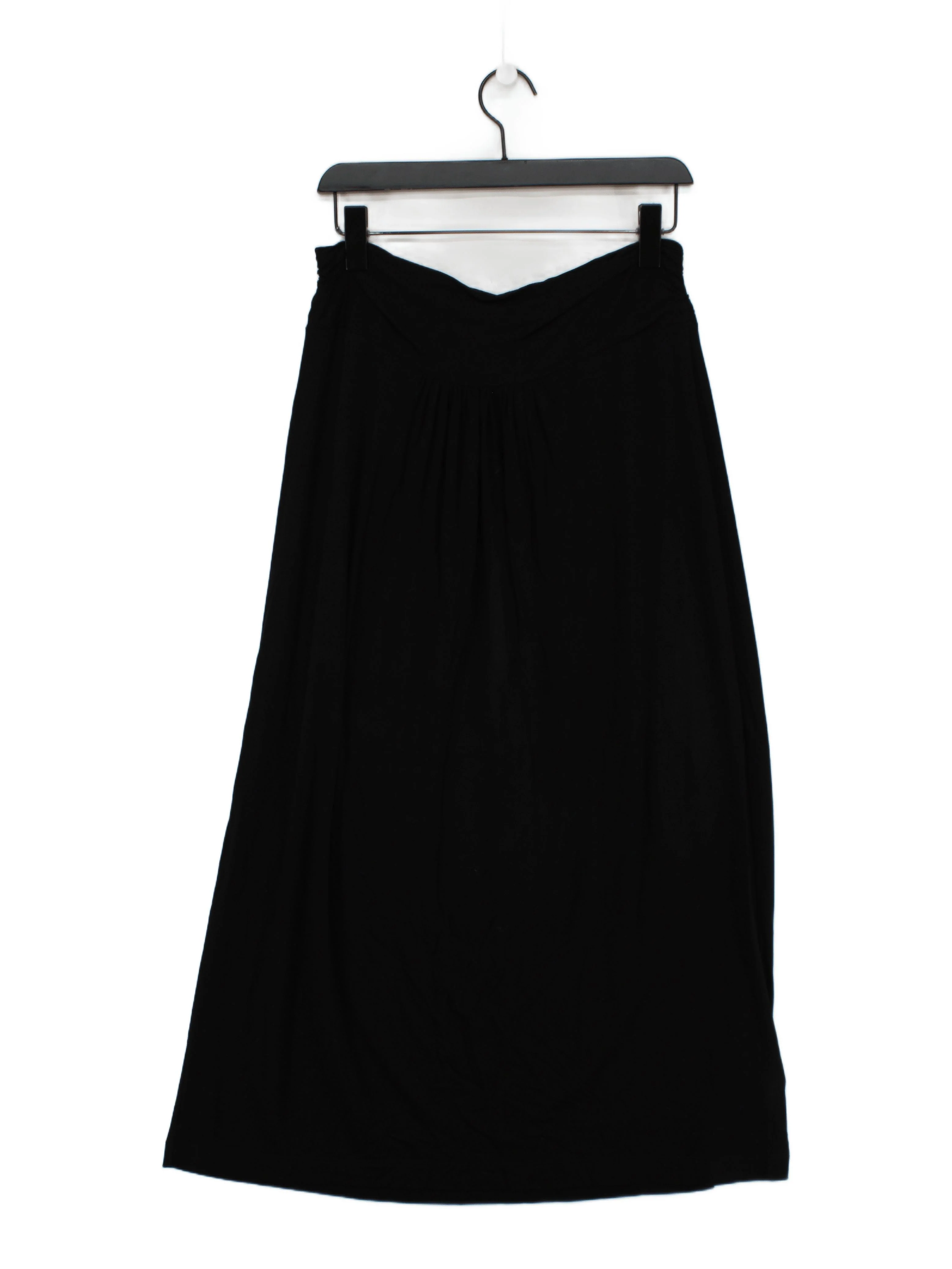 Boden Women's Maxi Skirt UK 16 Black Viscose with Elastane Long Maxi