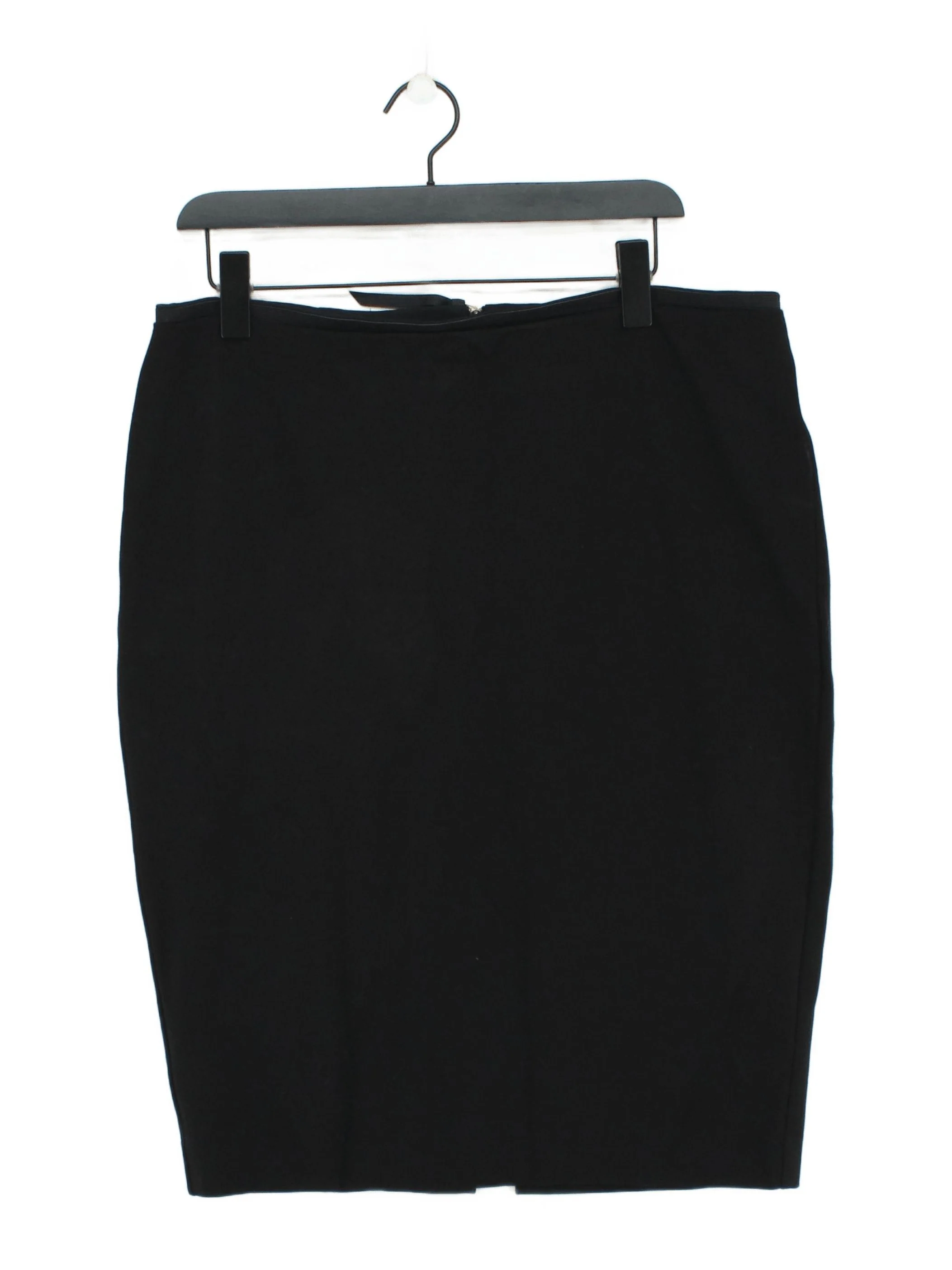 Boden Women's Midi Skirt UK 18 Black Viscose