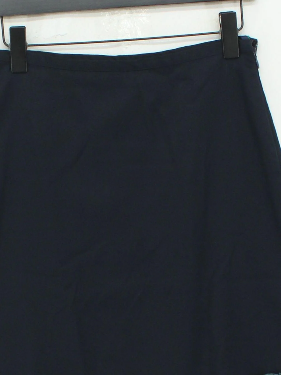 Boden Women's Midi Skirt UK 8 Blue Cotton with Acetate Midi A-Line - Image 3
