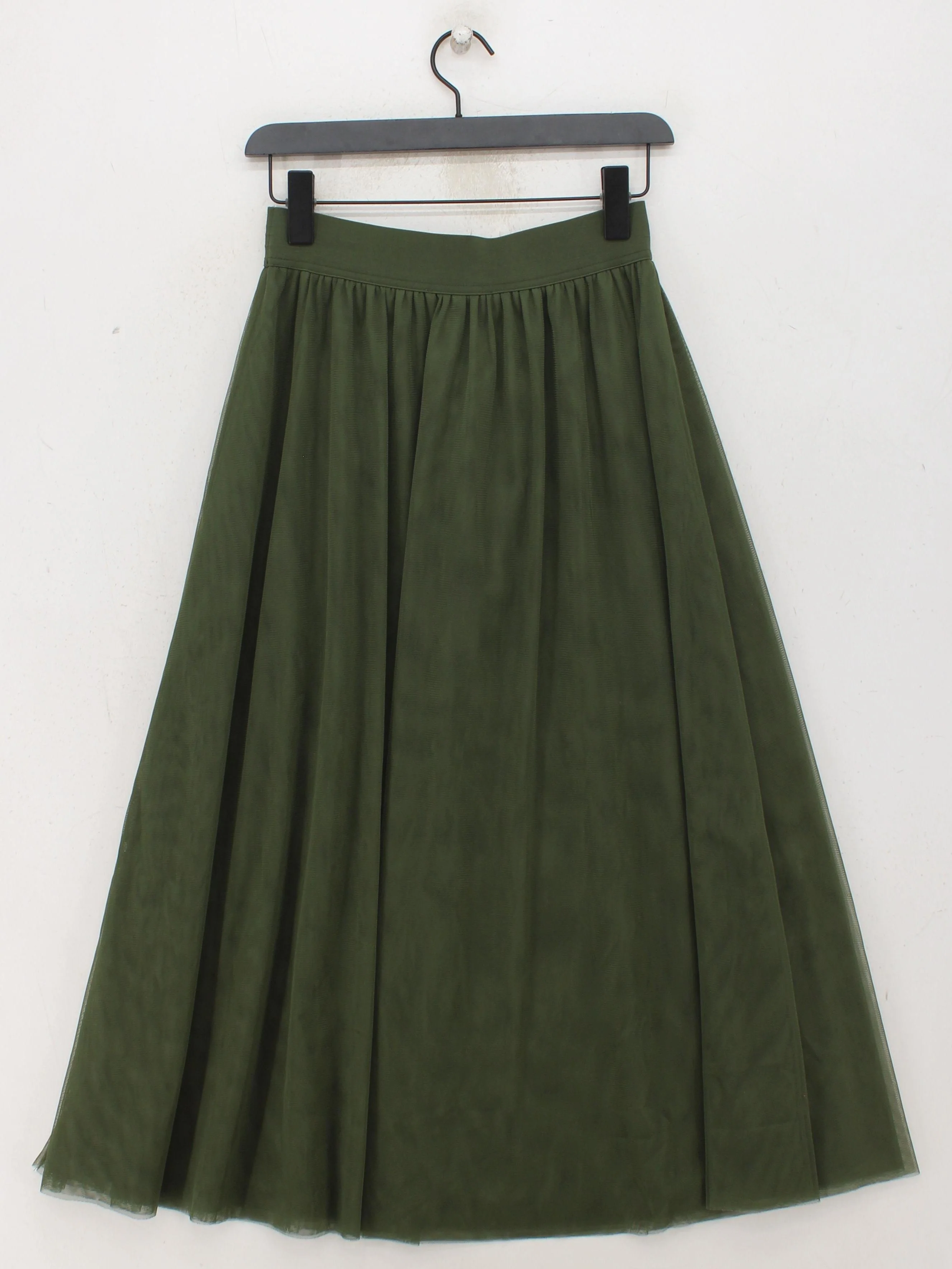 Boden Women's Midi Skirt UK 8 Green 100% Other Midi A-Line - Image 2