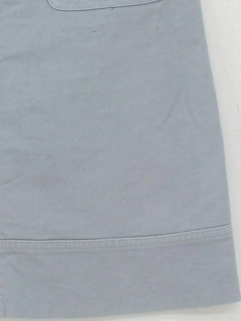 Boden Women's Mini Skirt UK 10 Blue Cotton with Elastane, Polyester Short Mini - Image 4