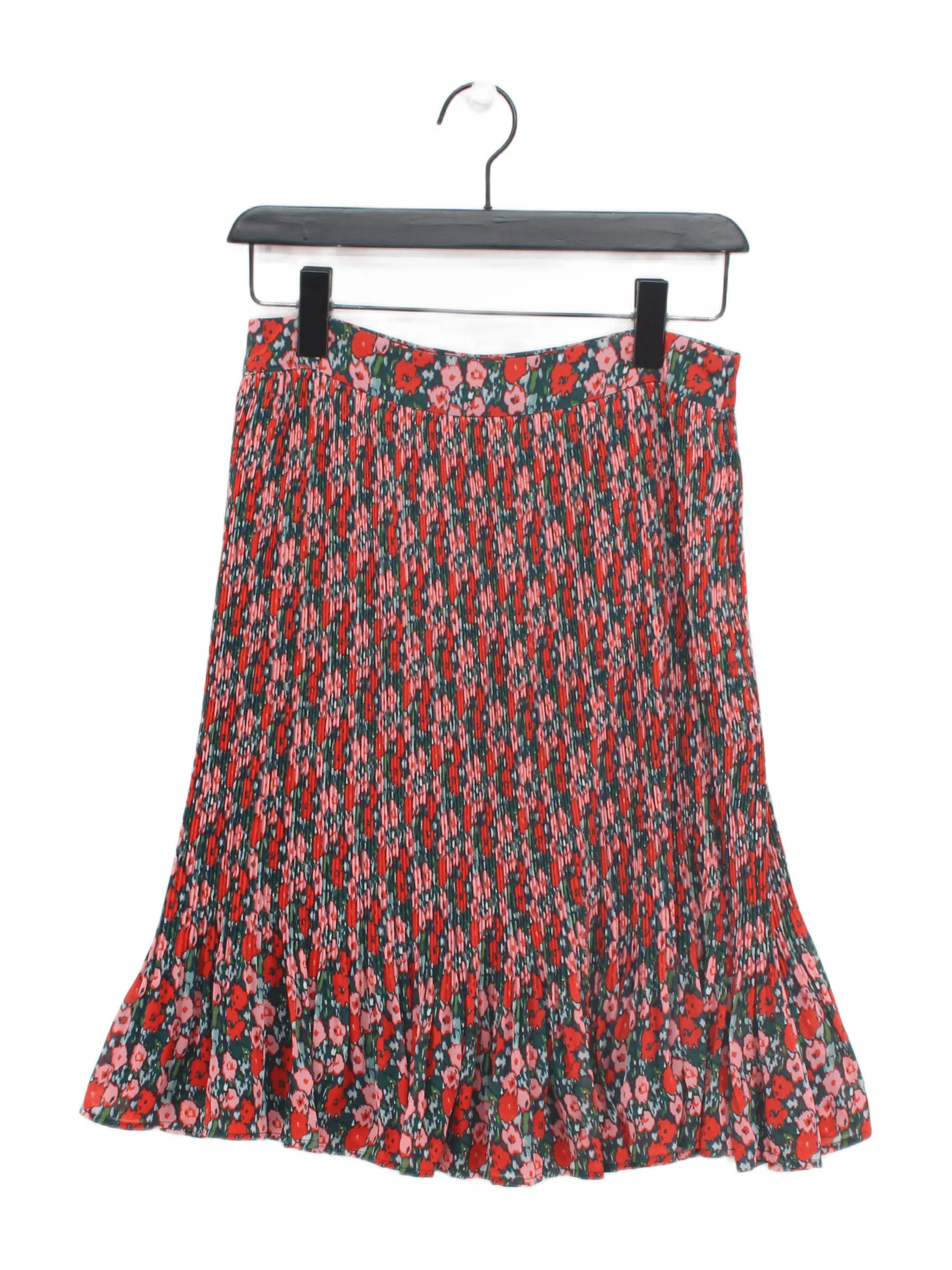 Boden Women's Mini Skirt UK 10 Multi Floral 100% Polyester Short Mini