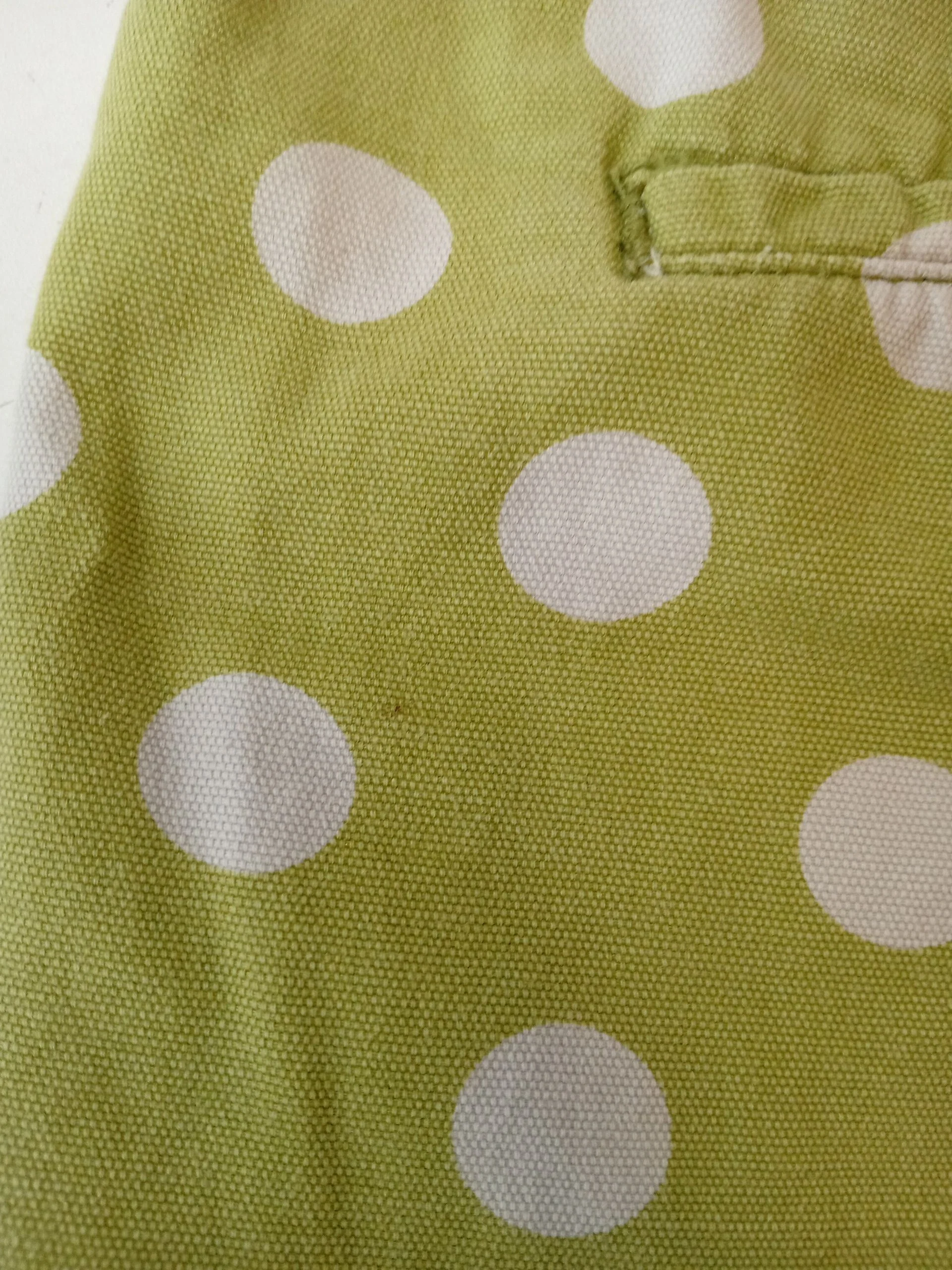 Boden Women's Shorts UK 10 Green Polkadot 100% Cotton Cut-Off - Image 5