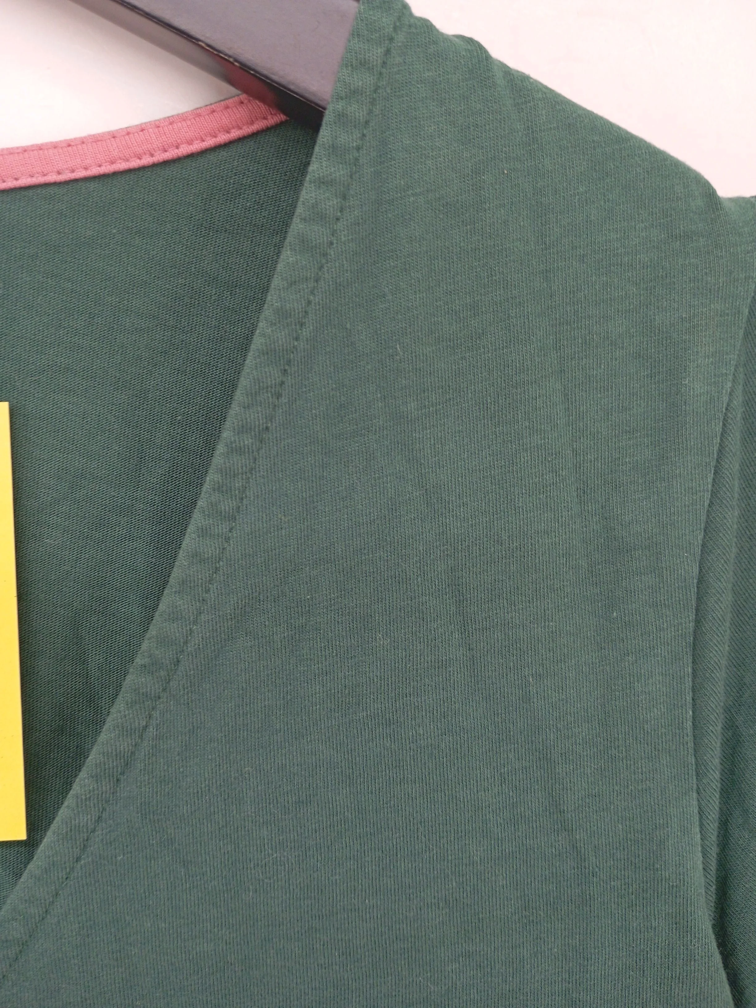Boden Women's T-Shirt UK 16 Green Cotton with Lyocell Modal Basic - Image 5