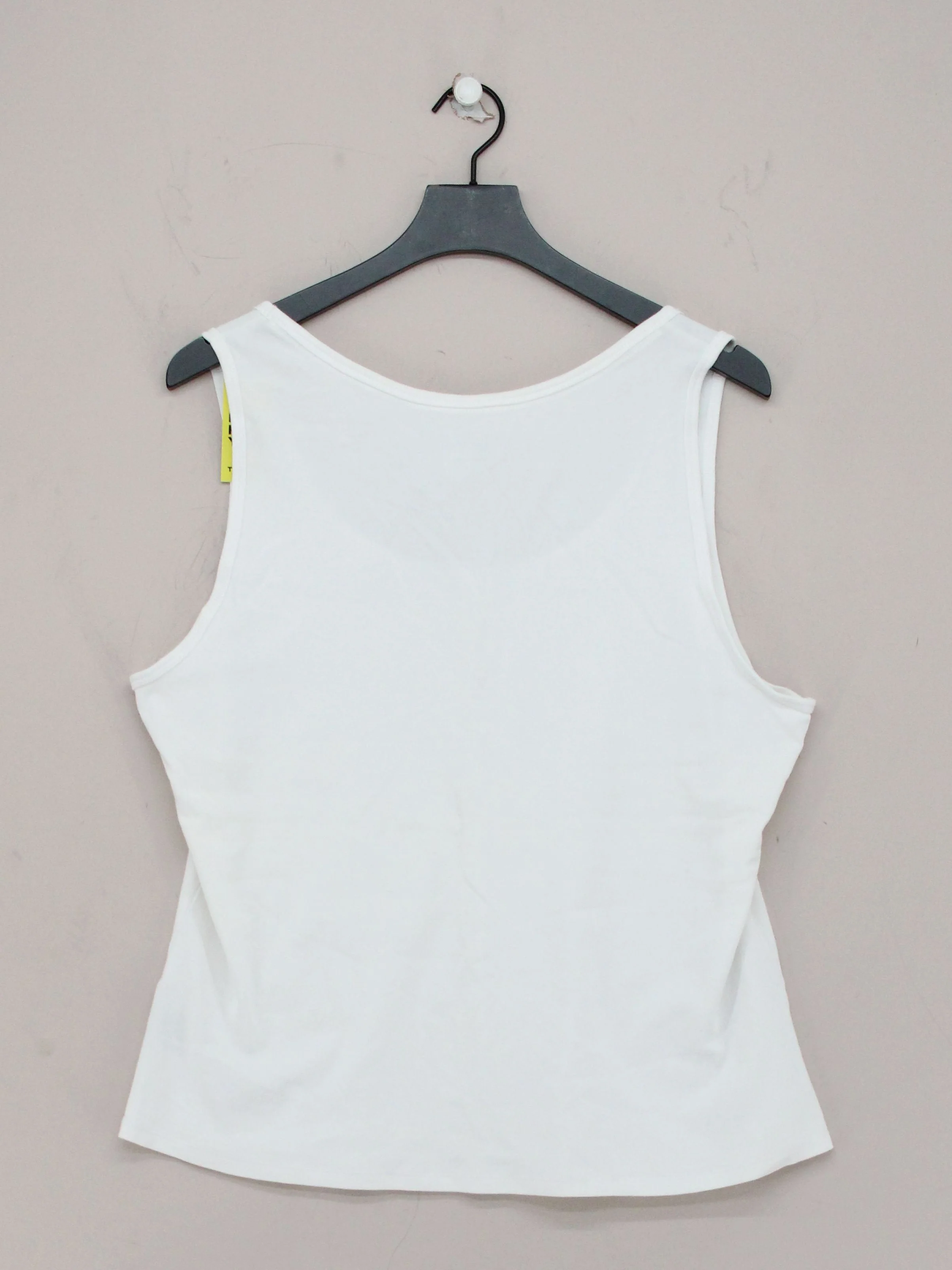 Boden Women's T-Shirt UK 22 White Cotton with Elastane Basic - Image 2