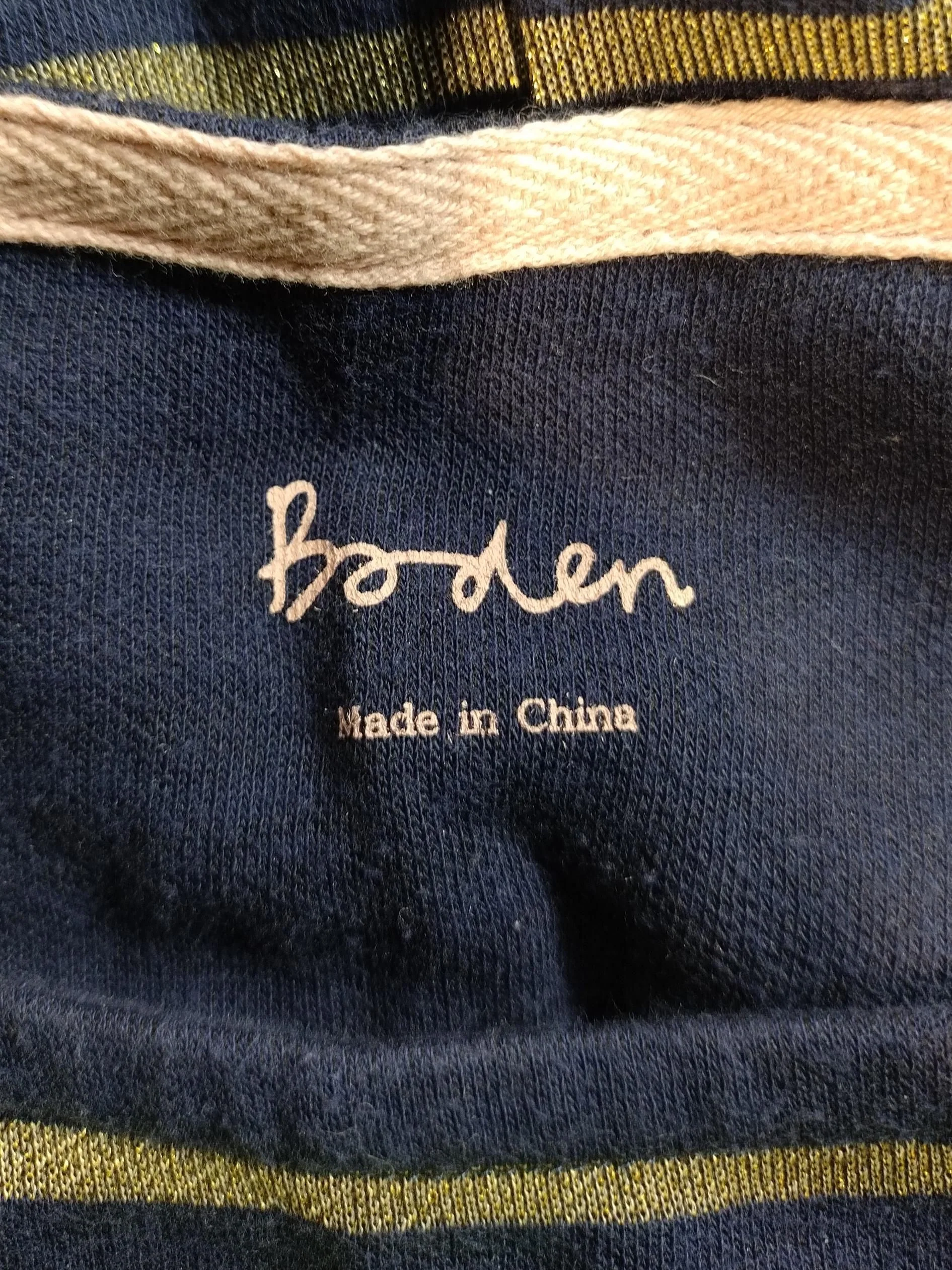 Boden Women's Top S Blue Cotton with Polyester, Other Basic - Image 5