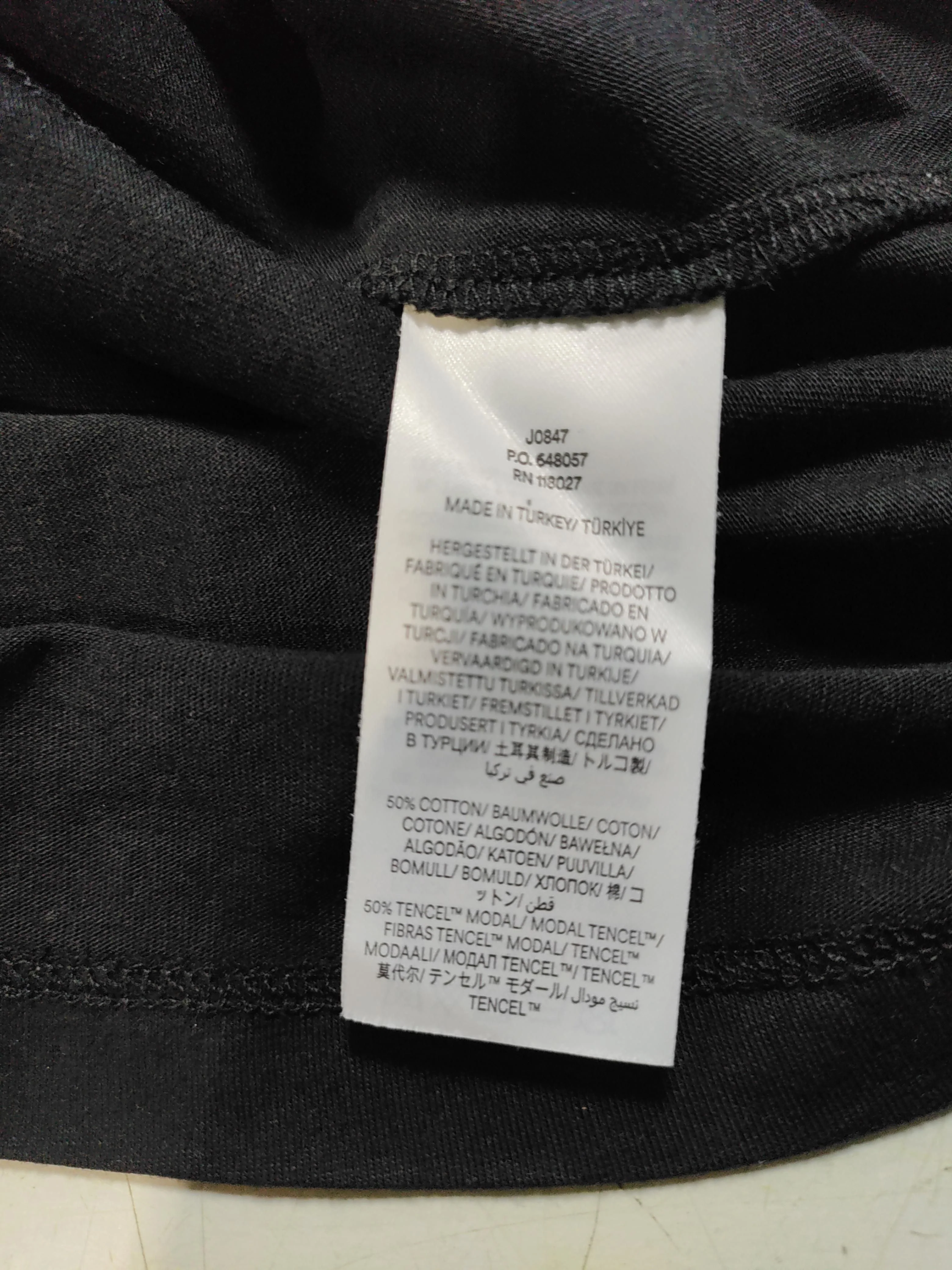 Boden Women's Top UK 10 Black Cotton with Lyocell Modal Basic - Image 6