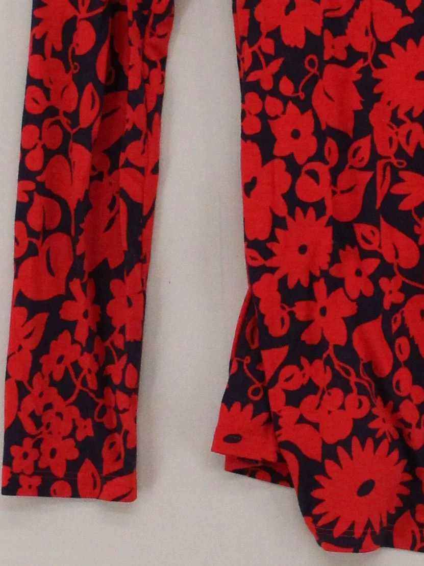 Boden Women's Top UK 12 Red Viscose with Elastane Basic - Image 4